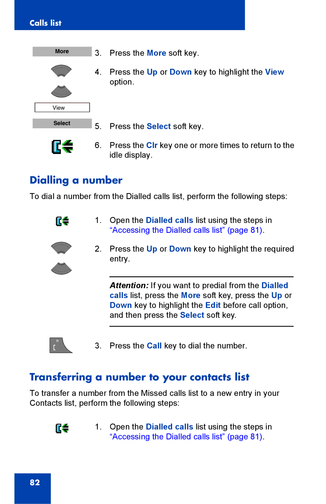 Nortel Networks 4075 manual Press the Up or Down key to highlight the View 