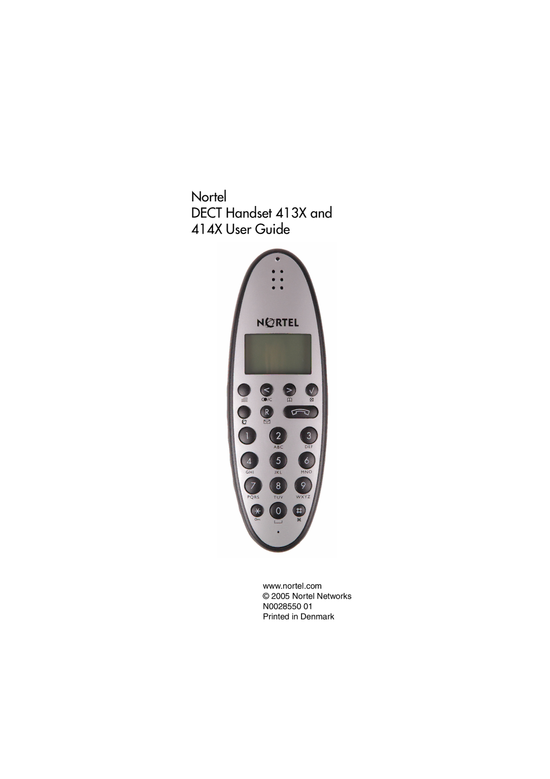 Nortel Networks manual Nortel Dect Handset 413X 414X User Guide 