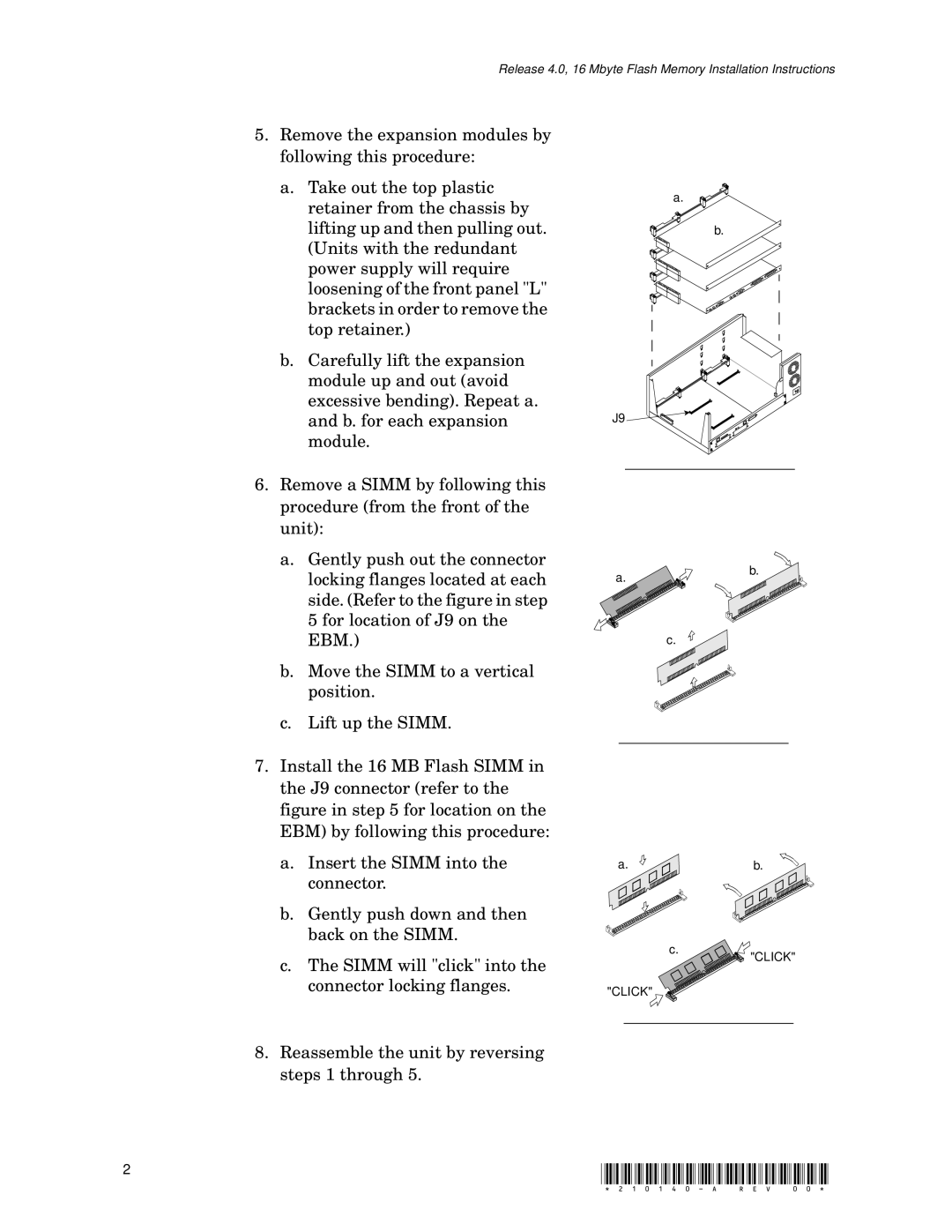 Nortel Networks 4455, 4450, 4430 installation instructions Ebm, Figure in for location on 