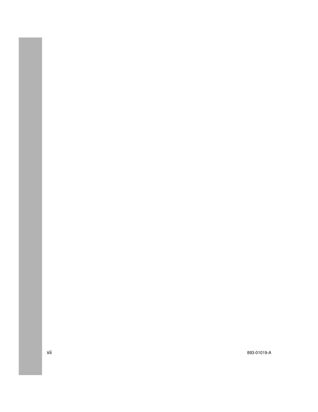 Nortel Networks 5000BH manual Xii 