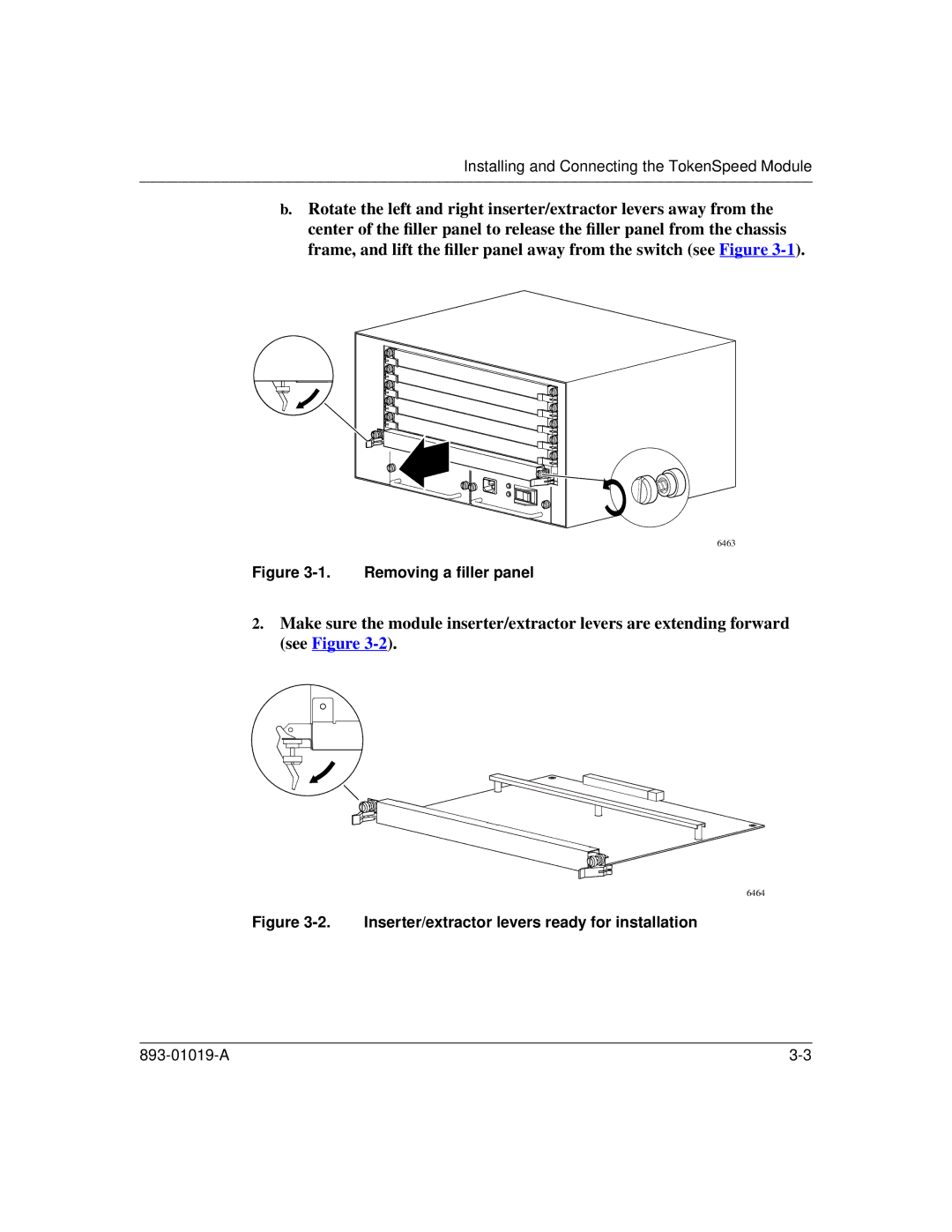 Nortel Networks 5000BH manual Removing a ﬁller panel 