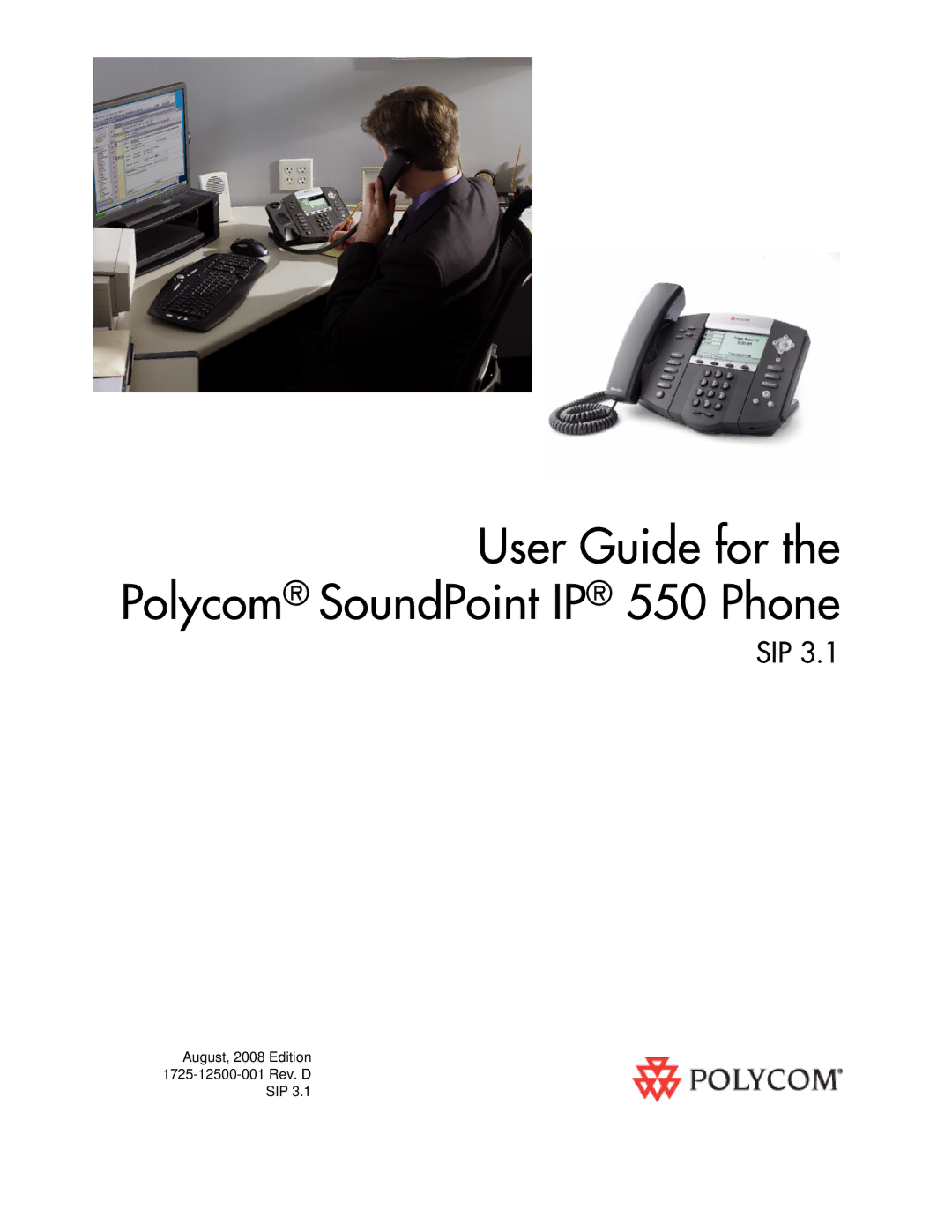 Nortel Networks manual User Guide for the Polycom SoundPoint IP 550 Phone 