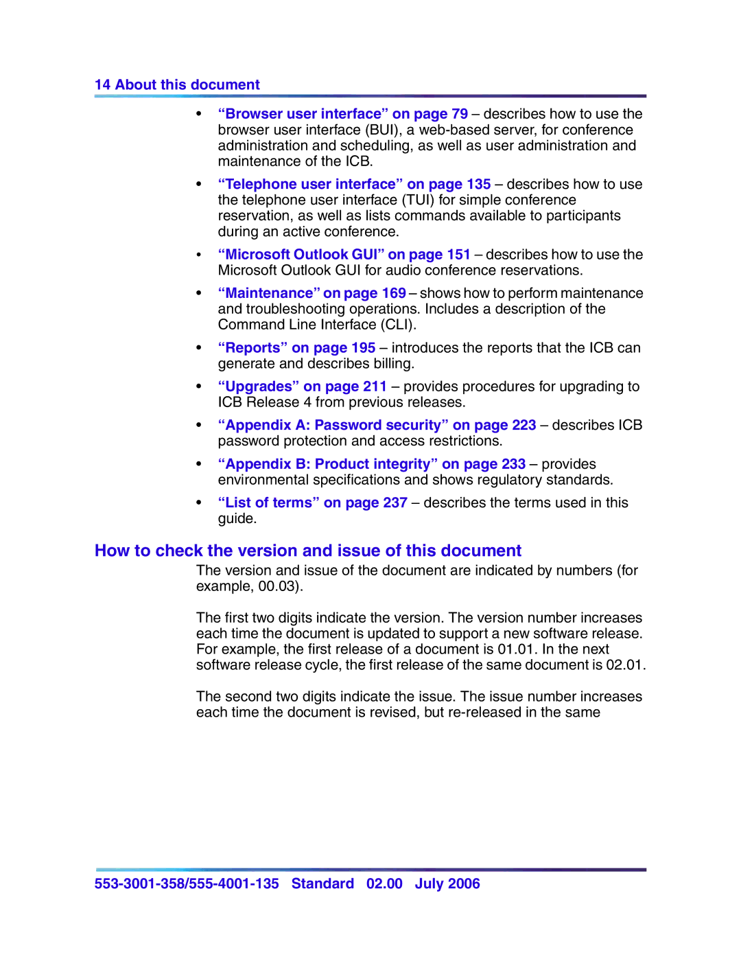 Nortel Networks 553-3001-358, 555-4001-135 manual How to check the version and issue of this document, About this document 