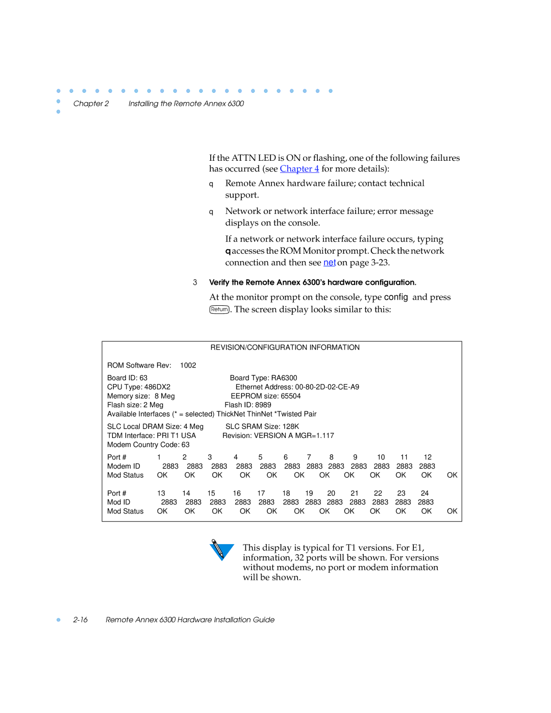 Nortel Networks 6300 manual 1002 