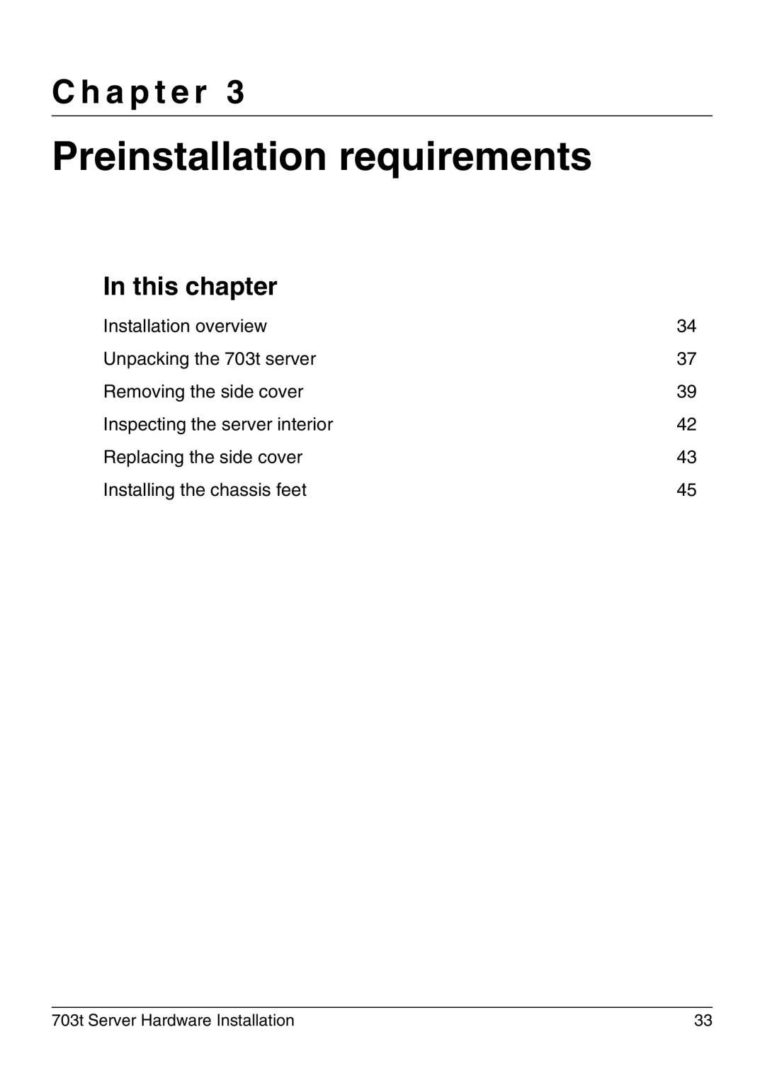 Nortel Networks 703t manual Preinstallation requirements 