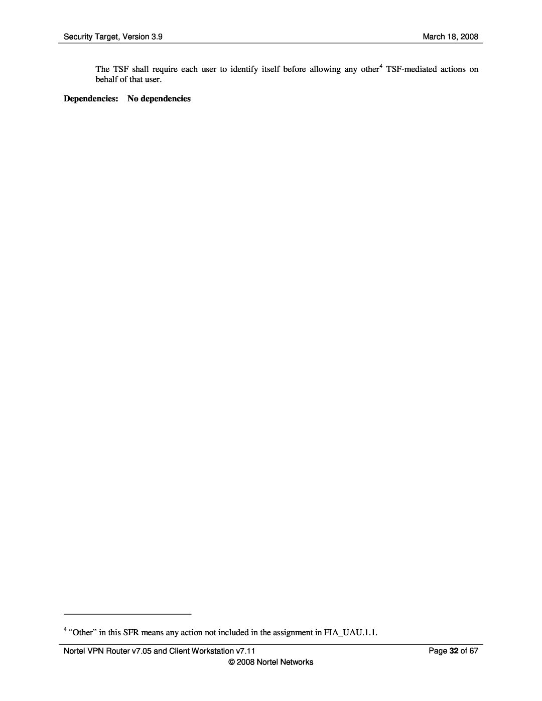 Nortel Networks 7.05, 7.11 manual Page 32 of 