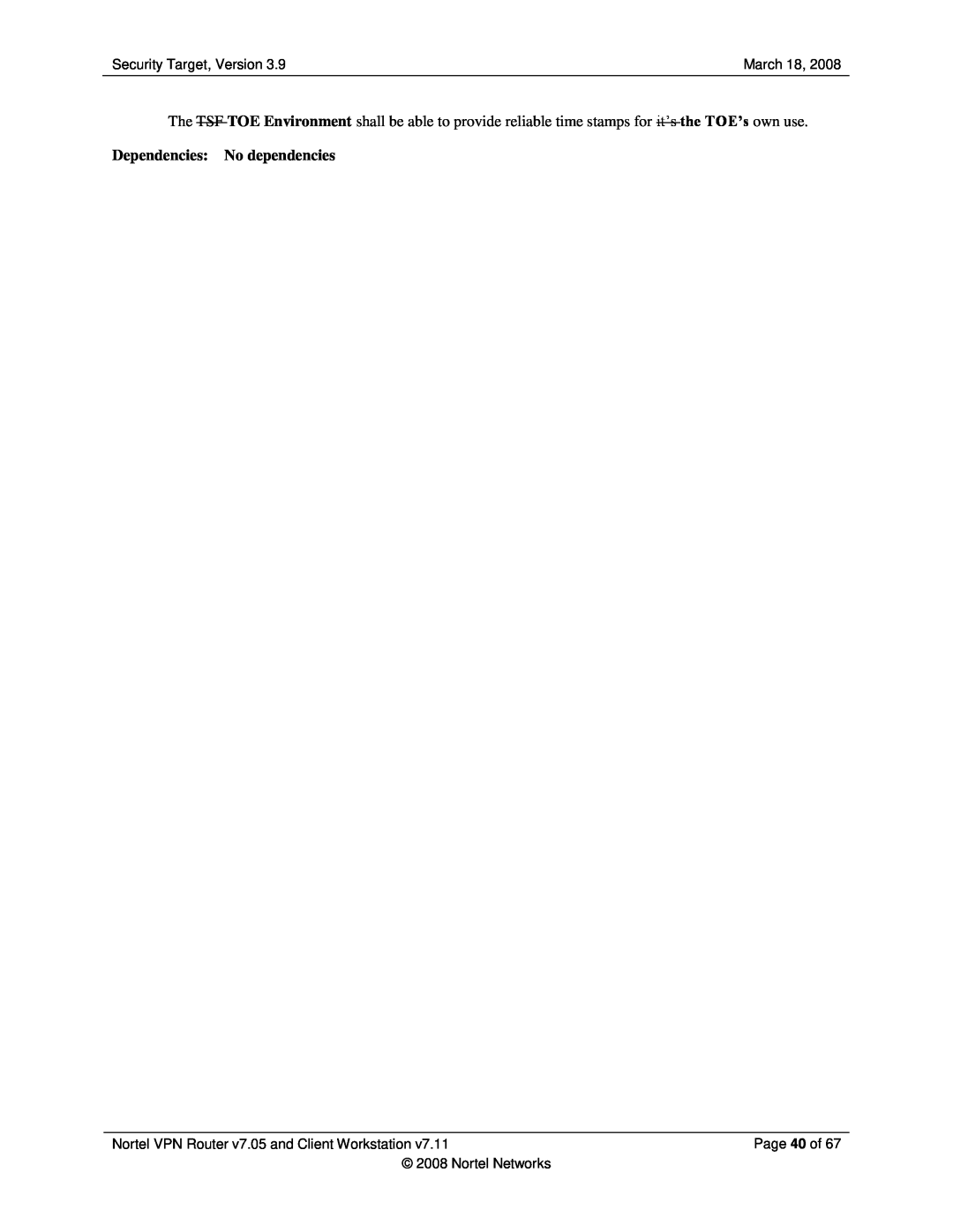 Nortel Networks 7.05, 7.11 manual Page 40 of 