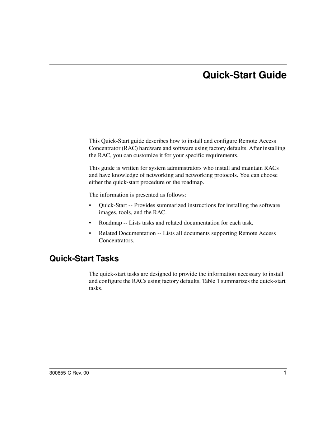 Nortel Networks 5399, 8000 quick start Quick-Start Guide, Quick-Start Tasks 