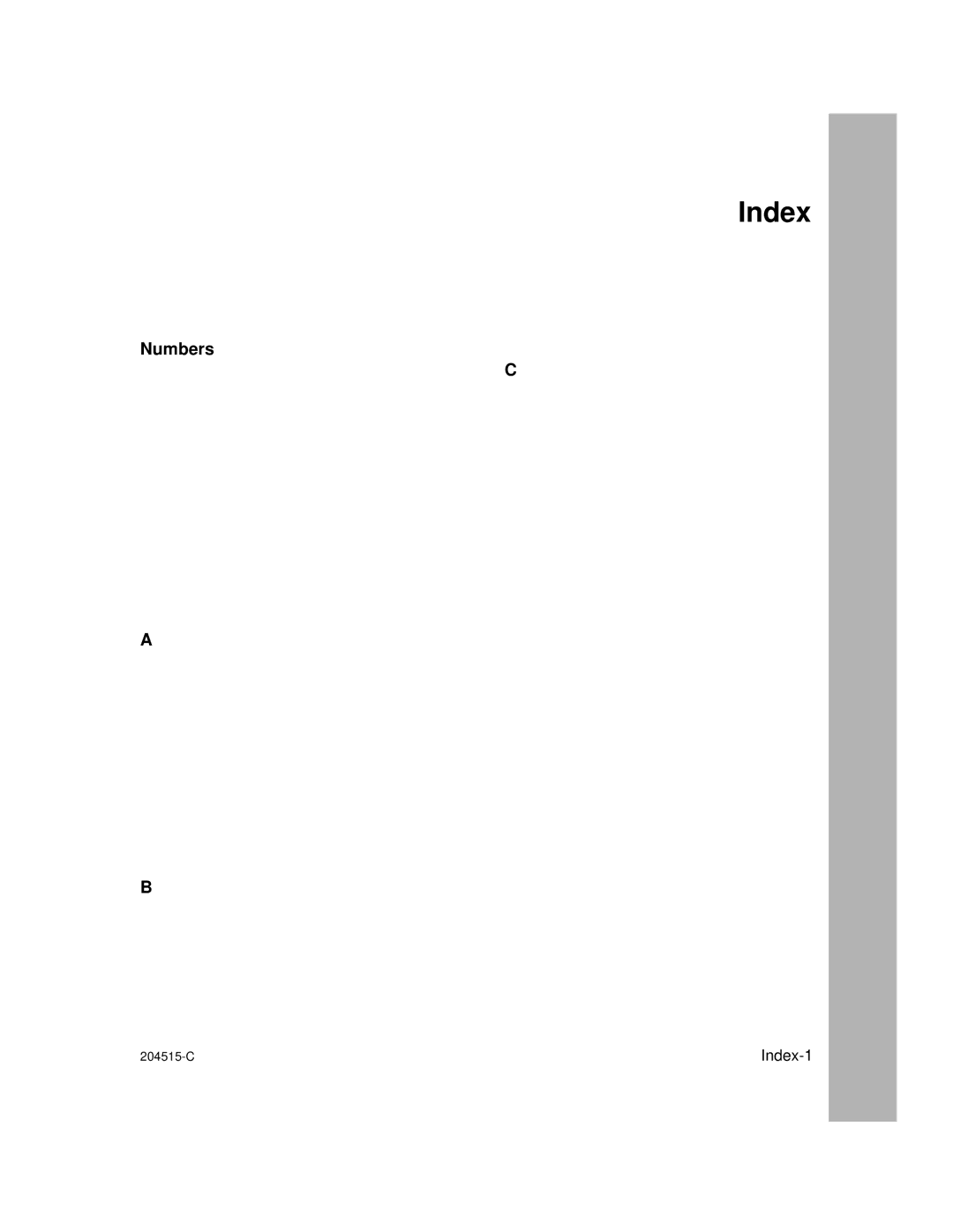 Nortel Networks 1000BASE-XD, 8100 manual Index, Numbers 