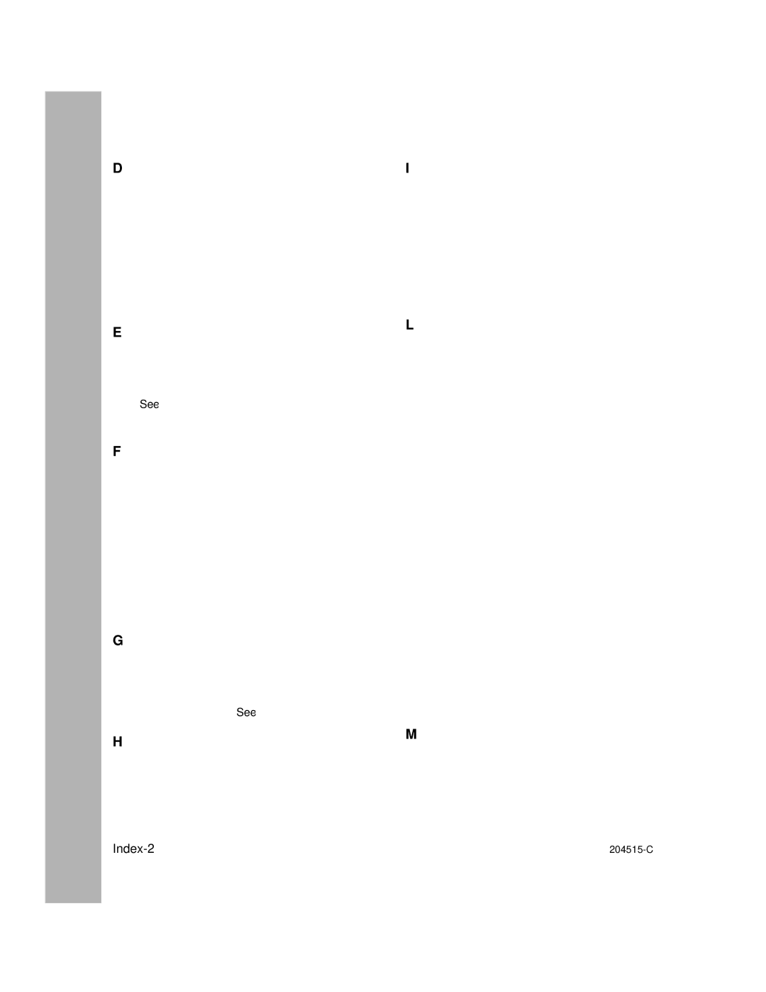 Nortel Networks 8100, 1000BASE-XD manual Index-2 