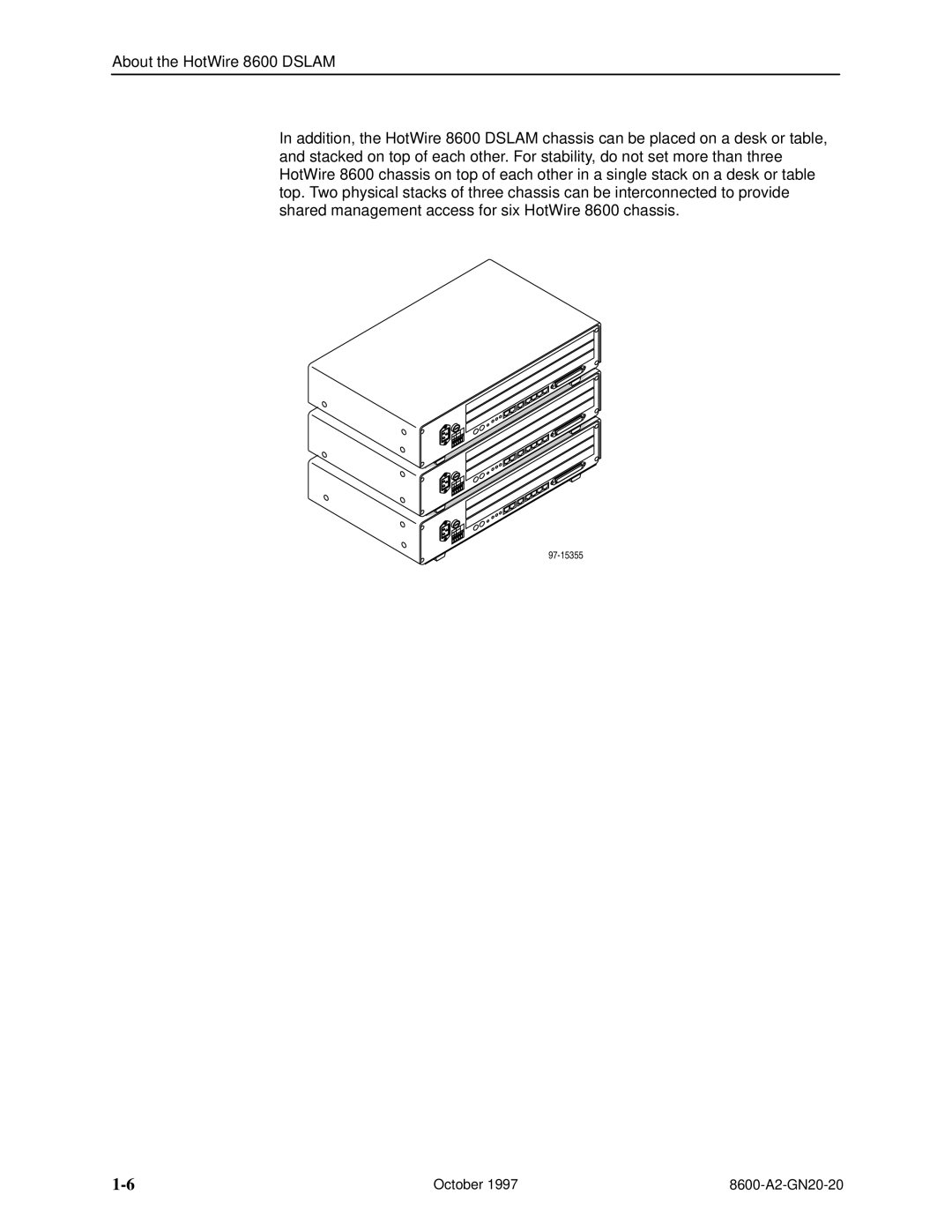 Nortel Networks 8600 manual 97-15355 