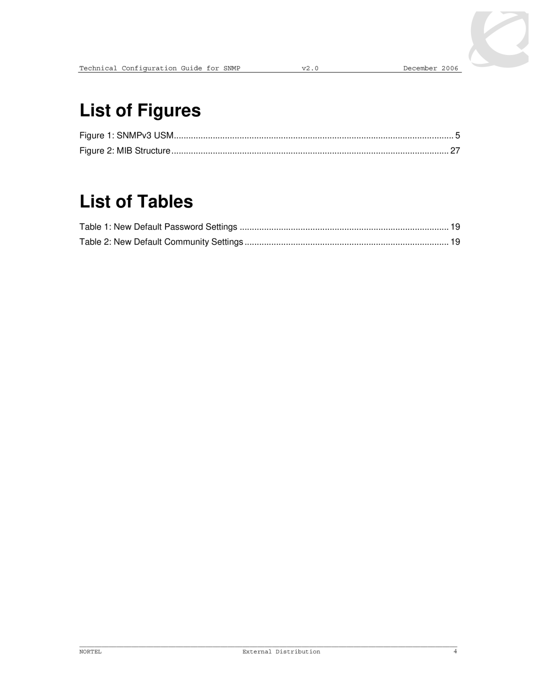 Nortel Networks 8600 manual List of Figures, List of Tables 