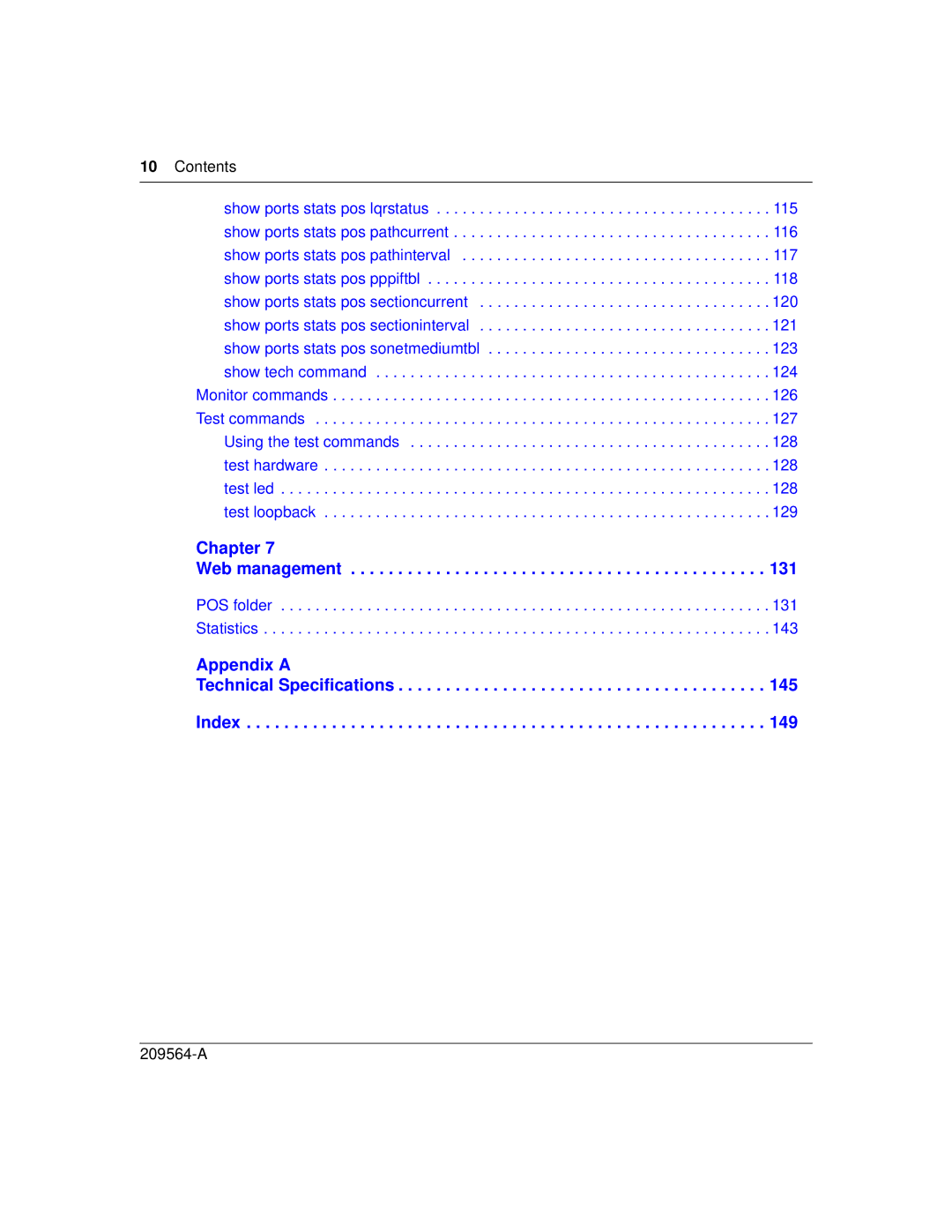 Nortel Networks 8683POS manual Chapter Web management 