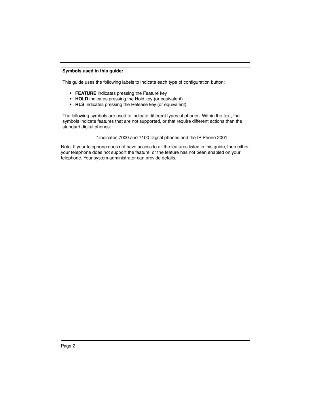 Nortel Networks BCM 4.0 manual Symbols used in this guide 