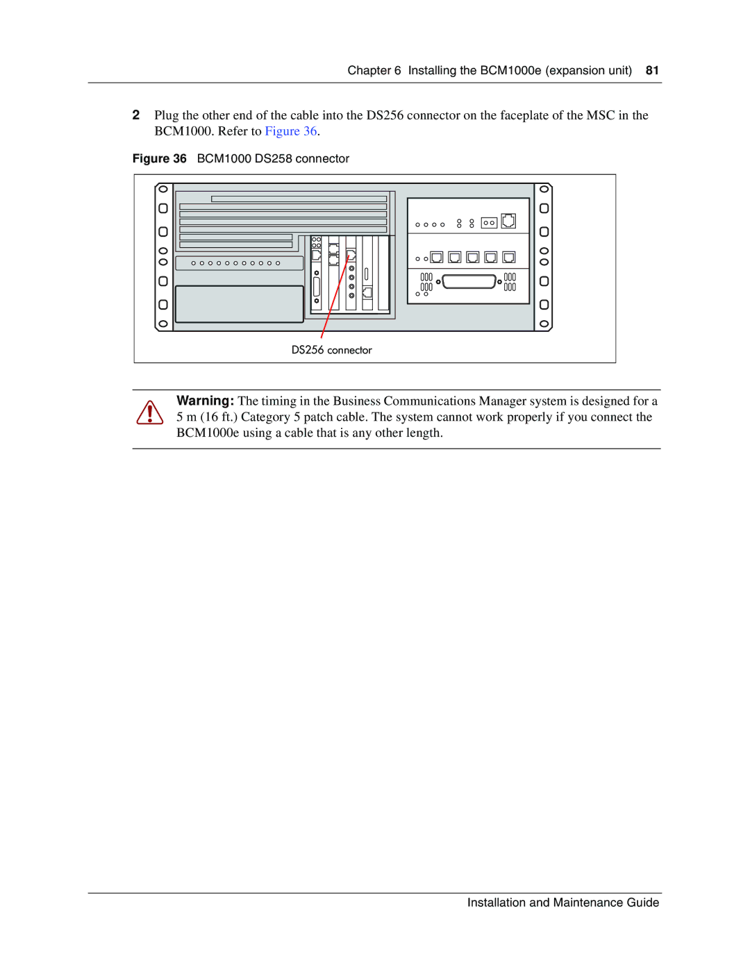 Nortel Networks manual BCM1000 DS258 connector 