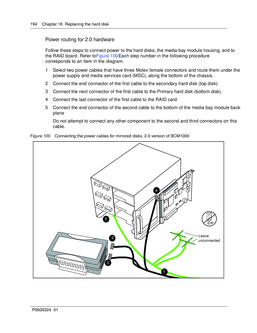 Nortel Networks BCM1000 manual Power routing for 2.0 hardware 