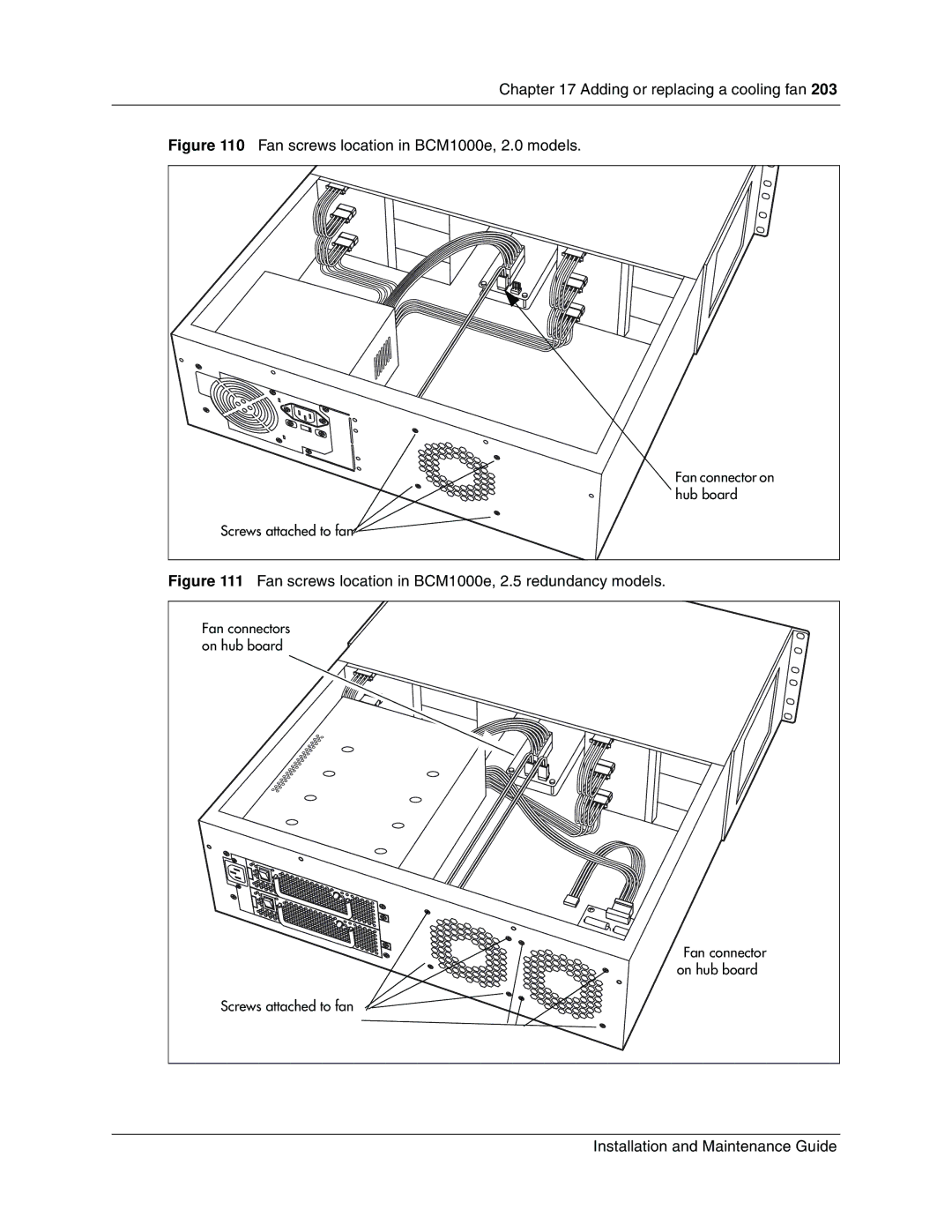 Nortel Networks BCM1000 manual Fan 