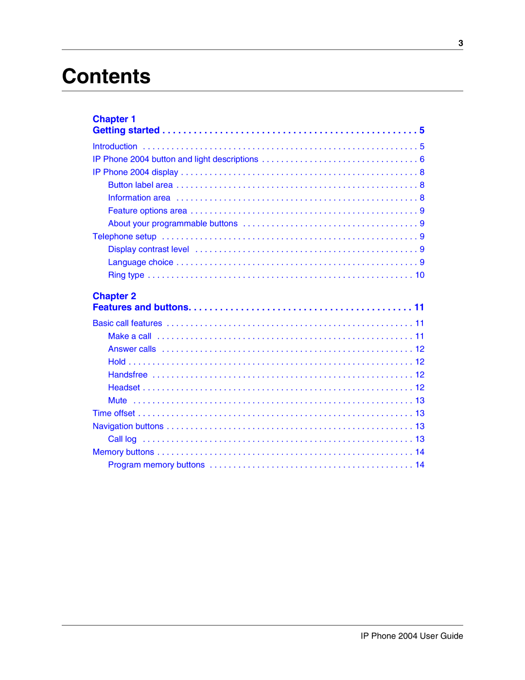 Nortel Networks BCM50 2.0 manual Contents 