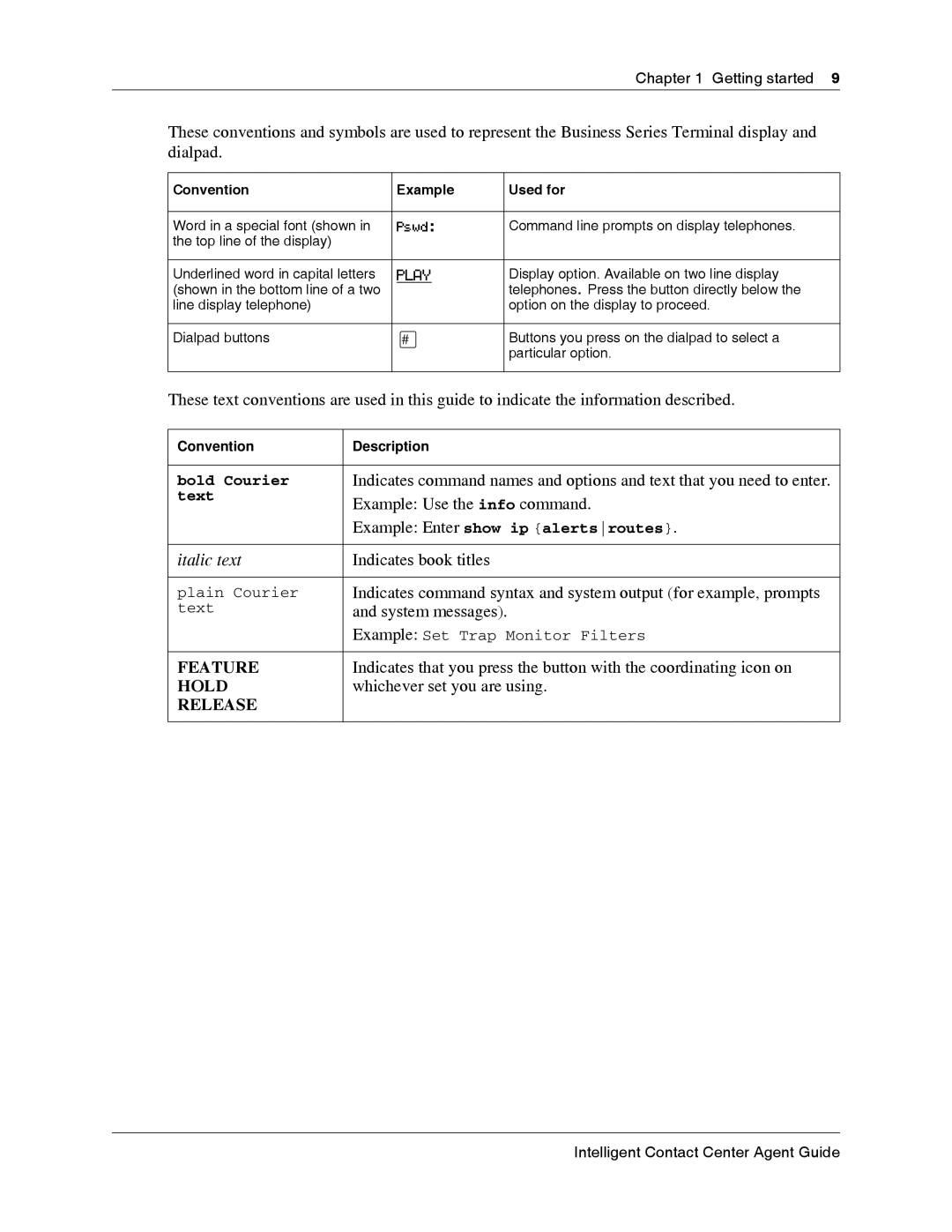 Nortel Networks BCM50 3.0 manual Feature 