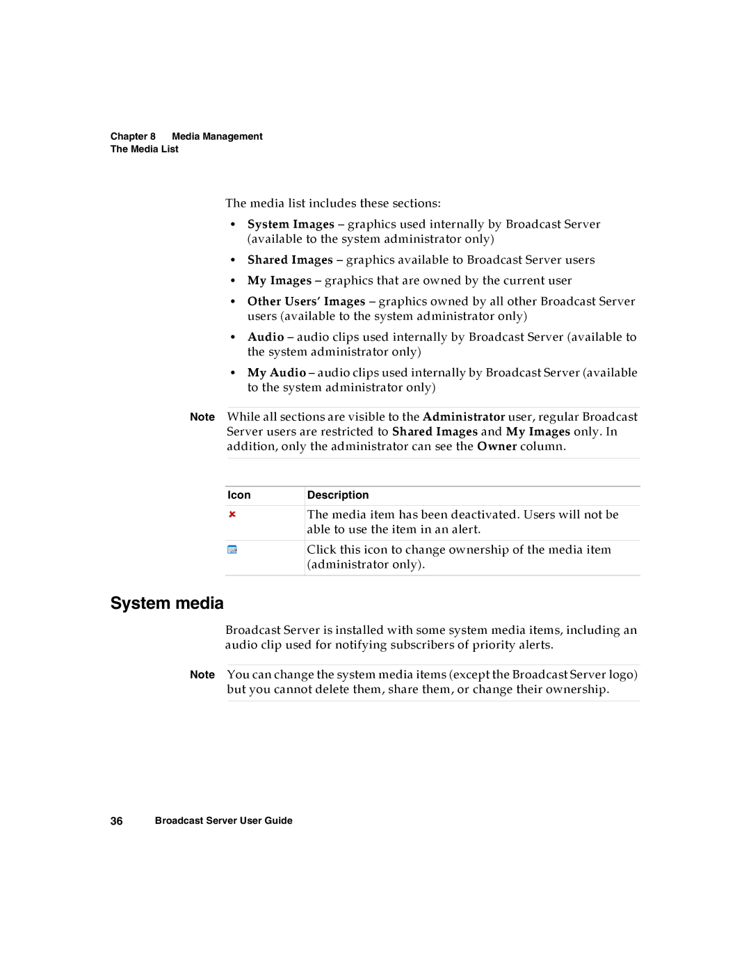 Nortel Networks Broadcast Server warranty System media 