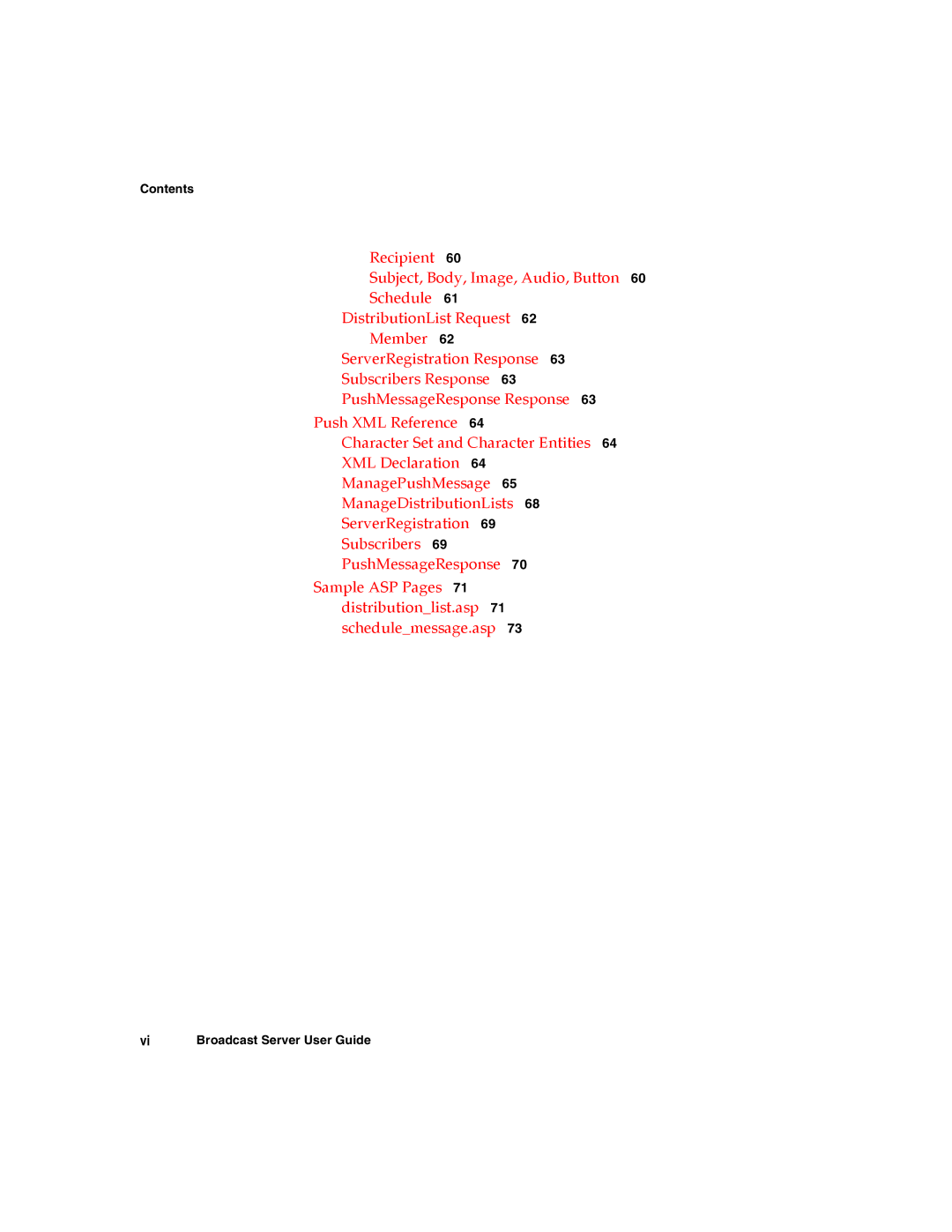 Nortel Networks warranty Vi Broadcast Server User Guide 