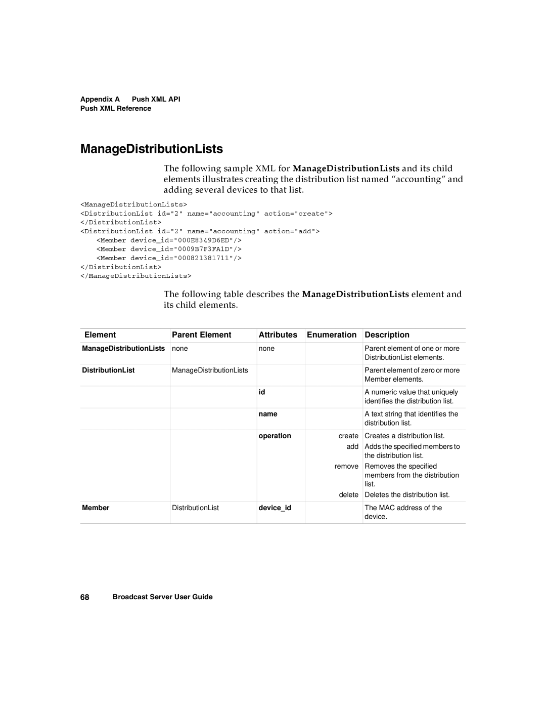 Nortel Networks Broadcast Server warranty ManageDistributionLists 