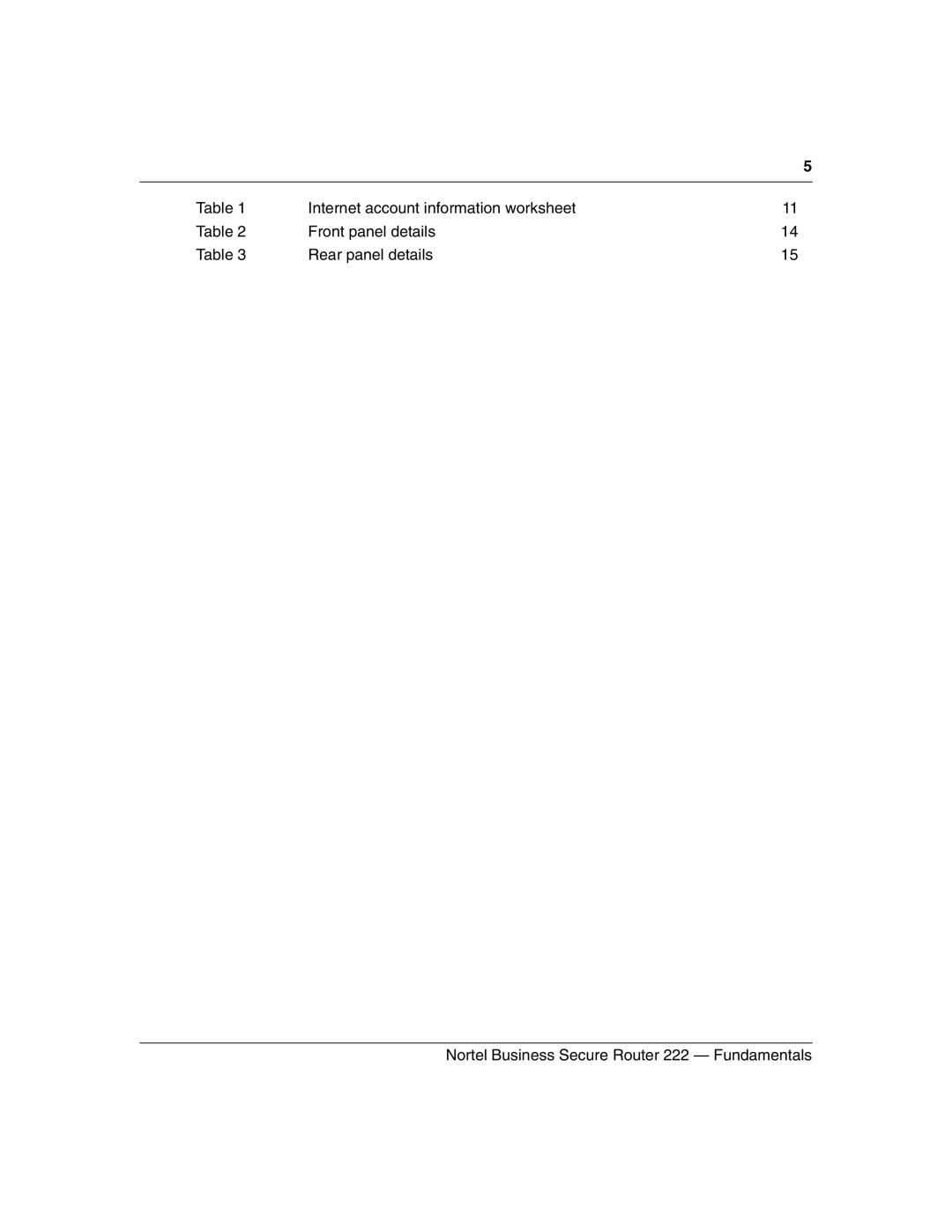 Nortel Networks BSR222 manual 