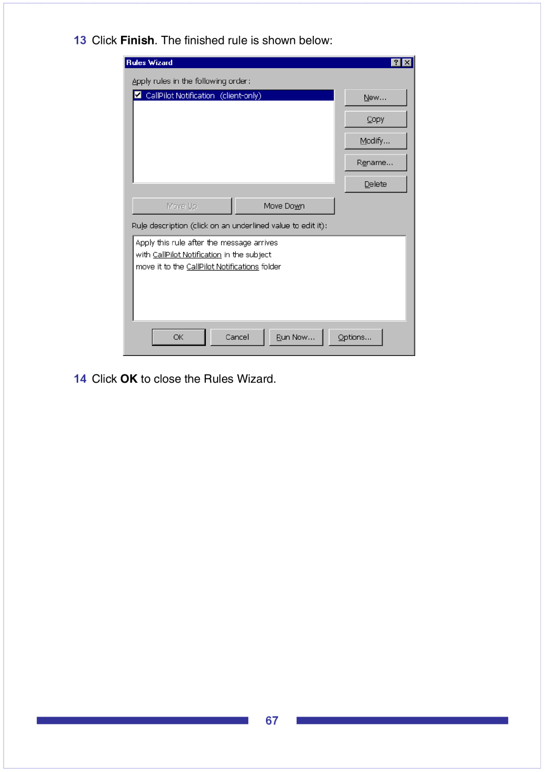 Nortel Networks CallPilot Desktop Messaging manual 