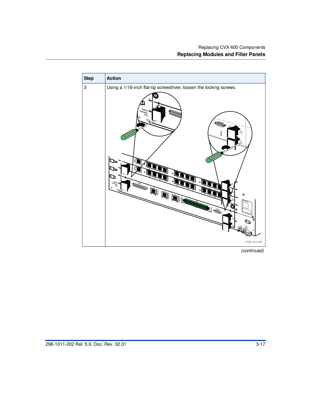 Nortel Networks CVX 600 manual CVX-0154B 