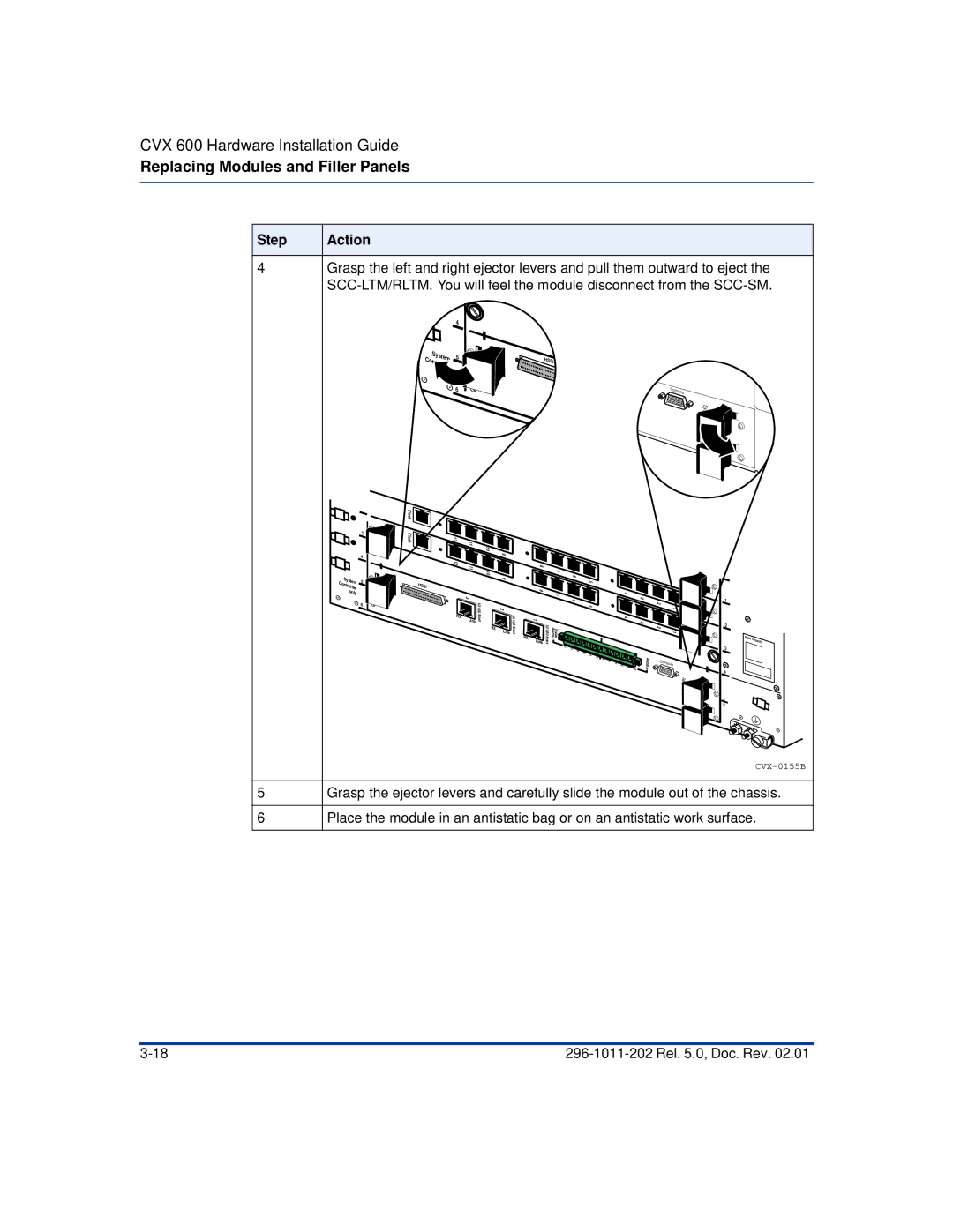 Nortel Networks CVX 600 manual CVX-0155B 