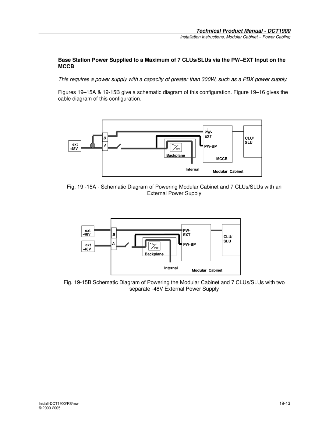 Nortel Networks DCT1900 manual 19-13 