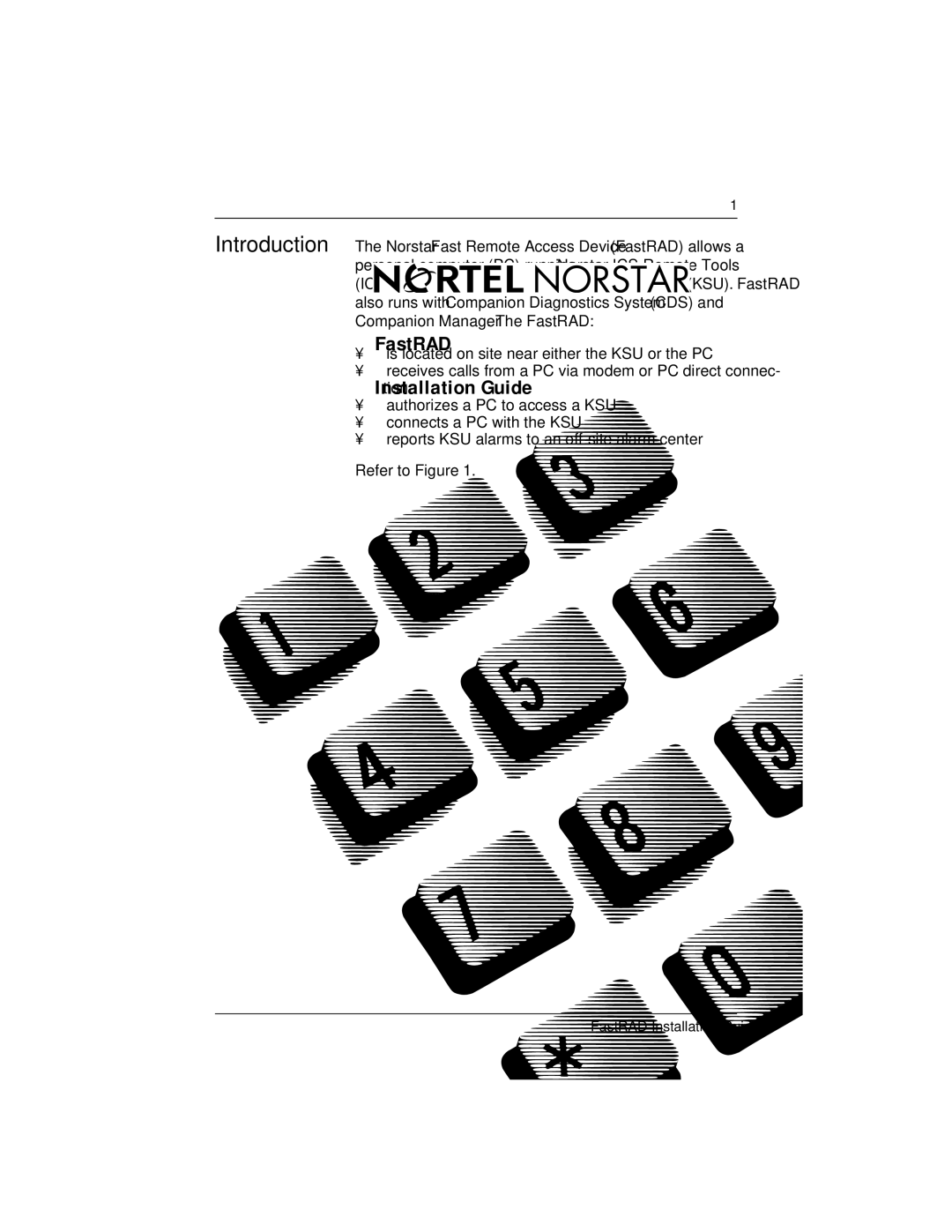 Nortel Networks FastRad manual FastRAD Installation Guide 