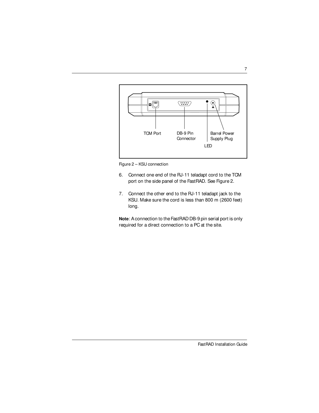 Nortel Networks FastRad manual Led 