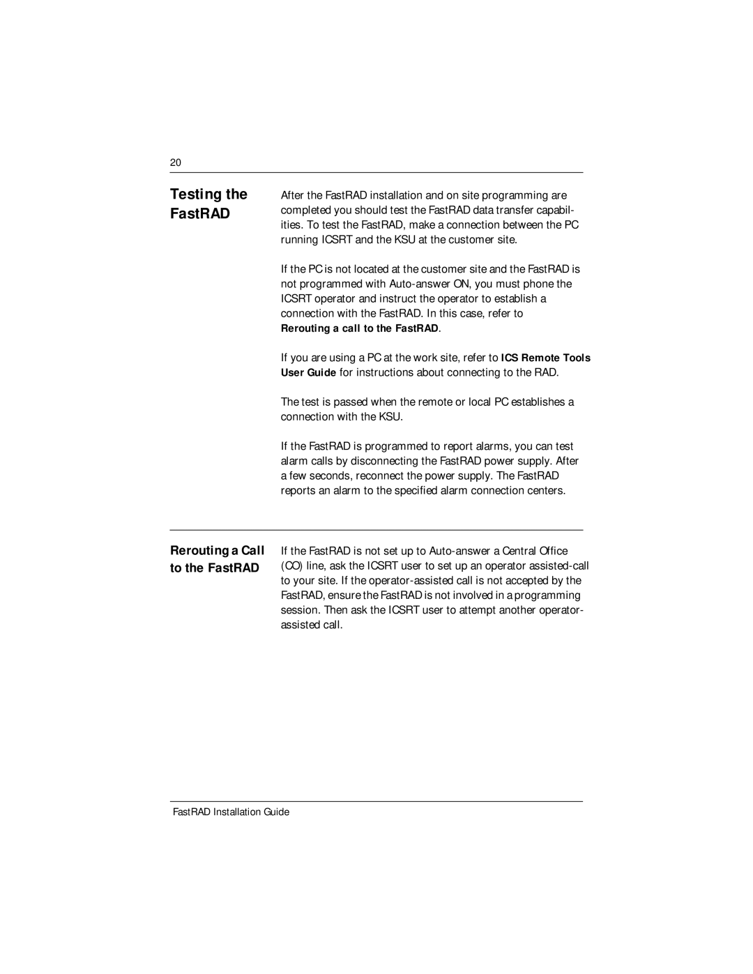 Nortel Networks FastRad manual FastRAD Installation Guide 