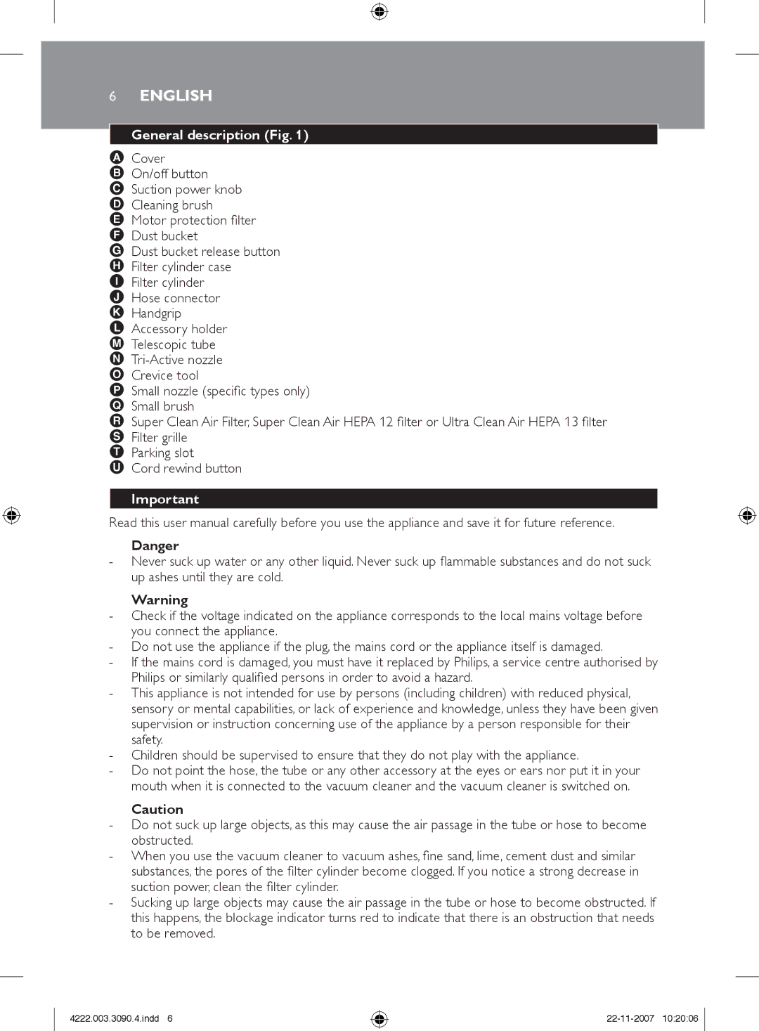 Nortel Networks FC9219 - FC9200 manual English, General description Fig 