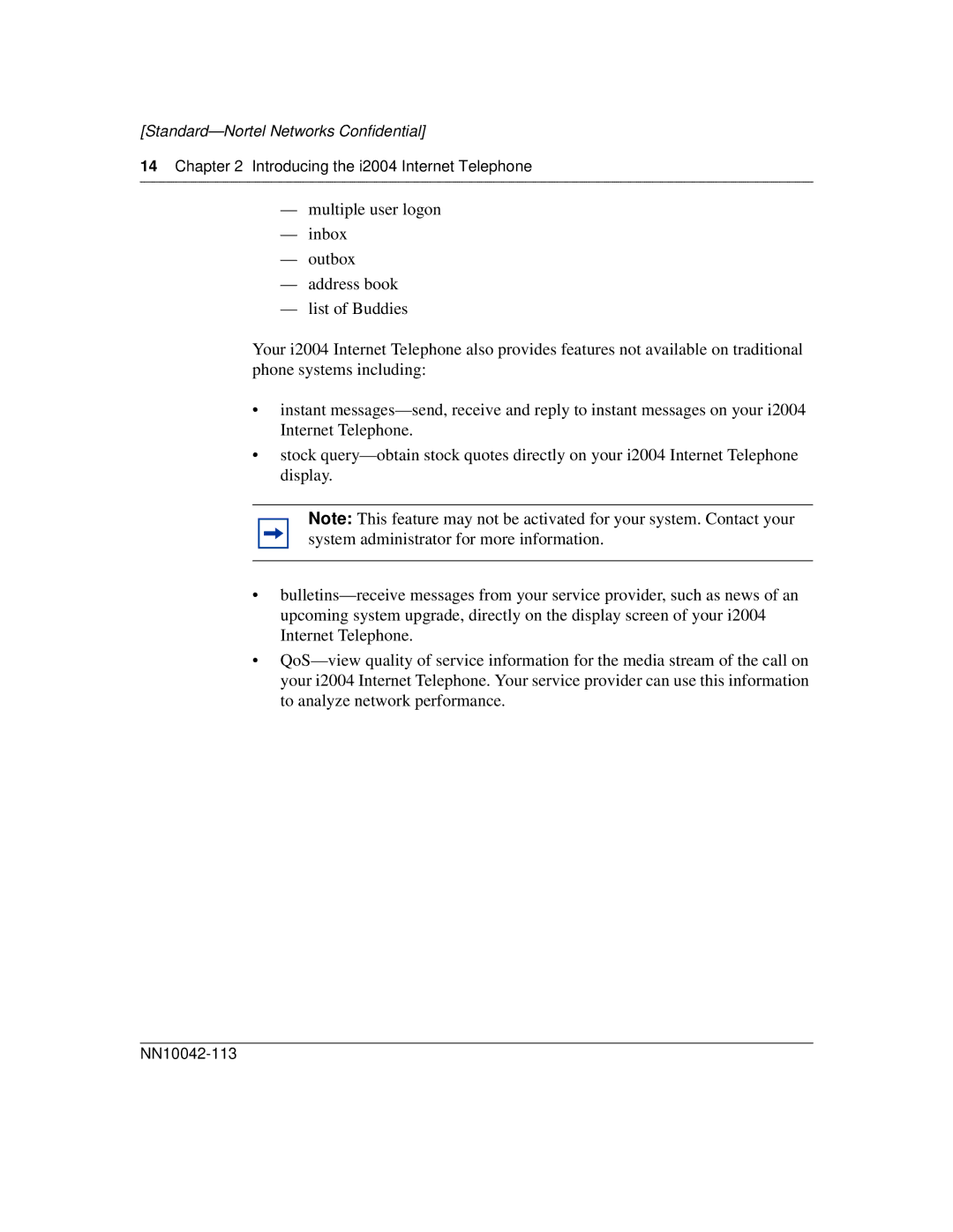 Nortel Networks manual Introducing the i2004 Internet Telephone 