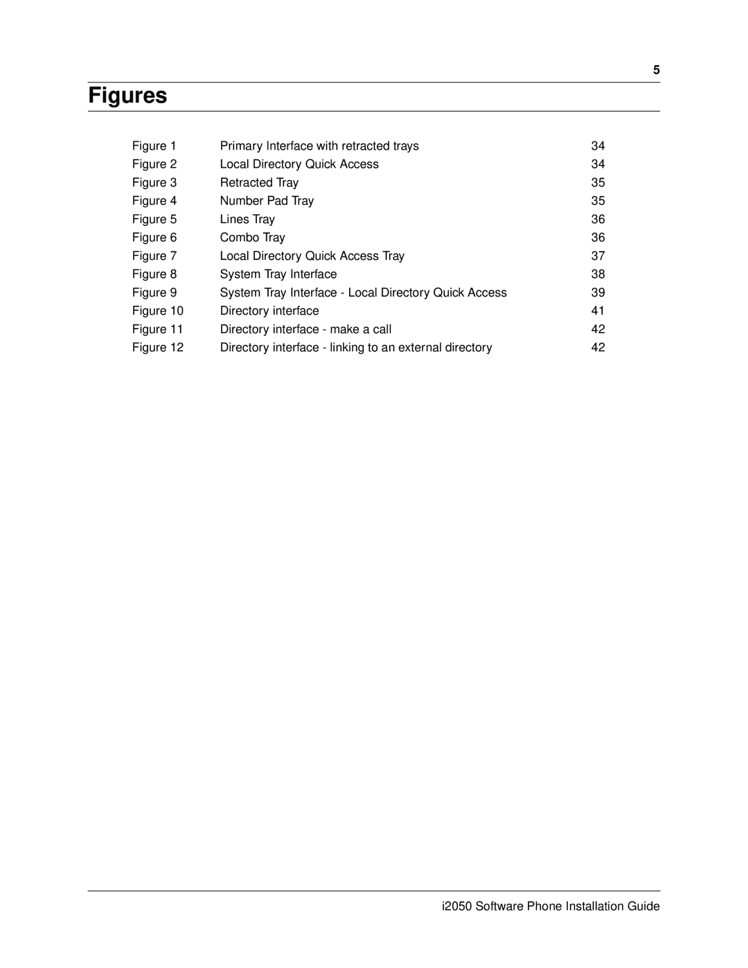 Nortel Networks i2050 manual Figures 