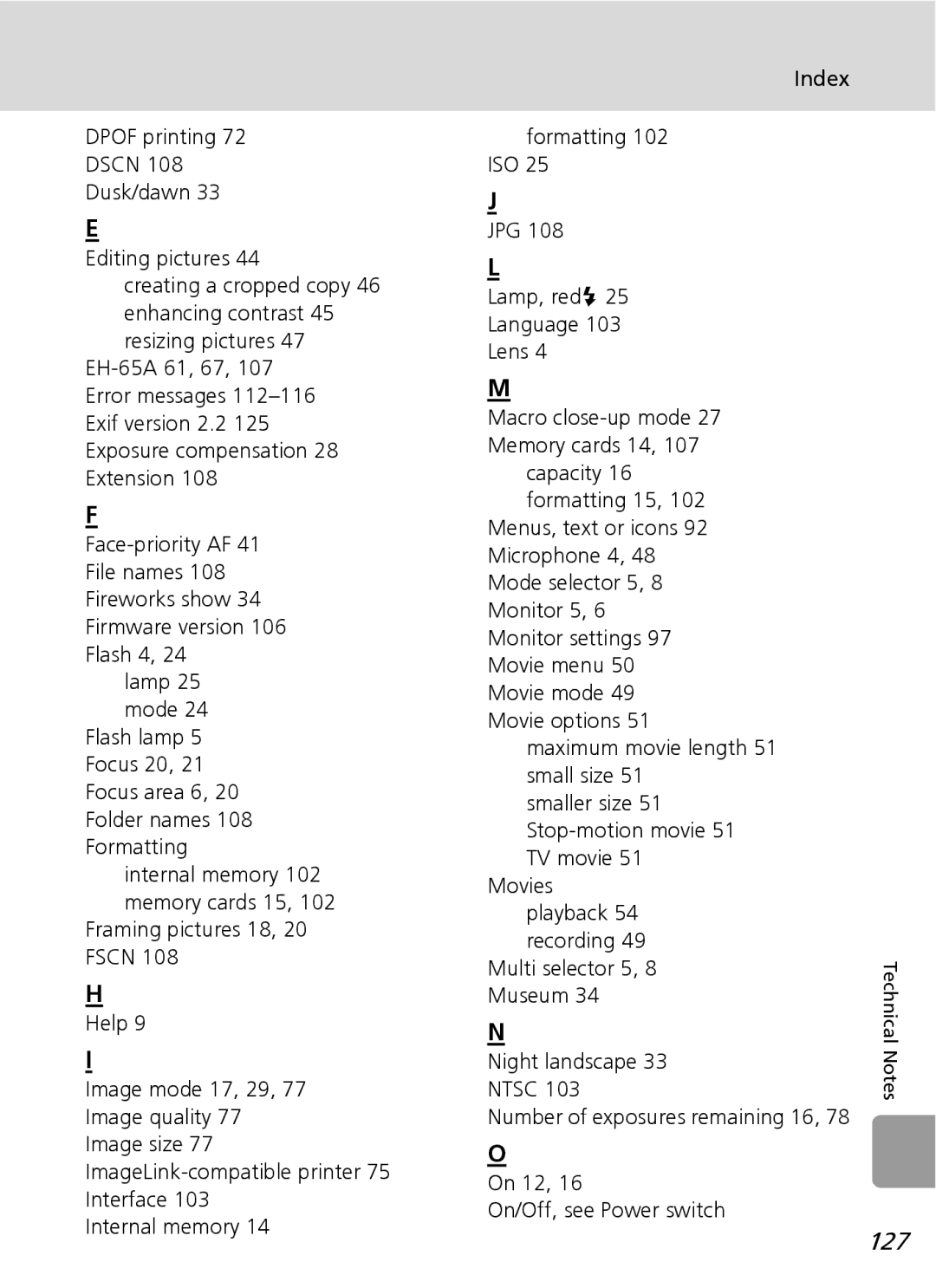 Nortel Networks L12 user manual 127 