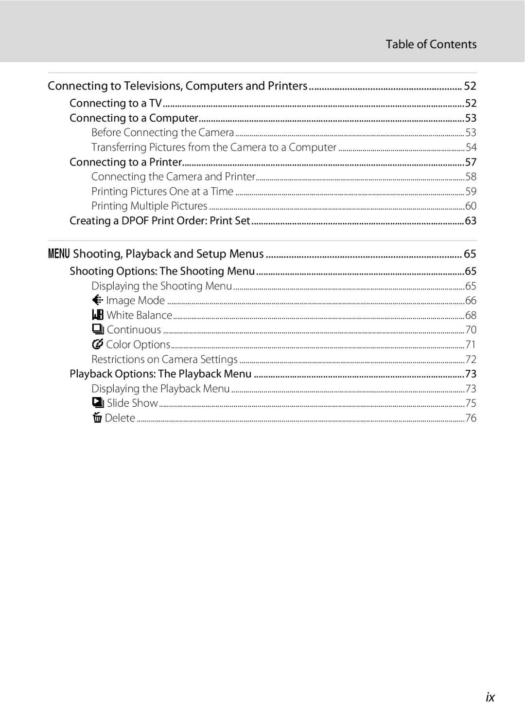 Nortel Networks L14 user manual Table of Contents 