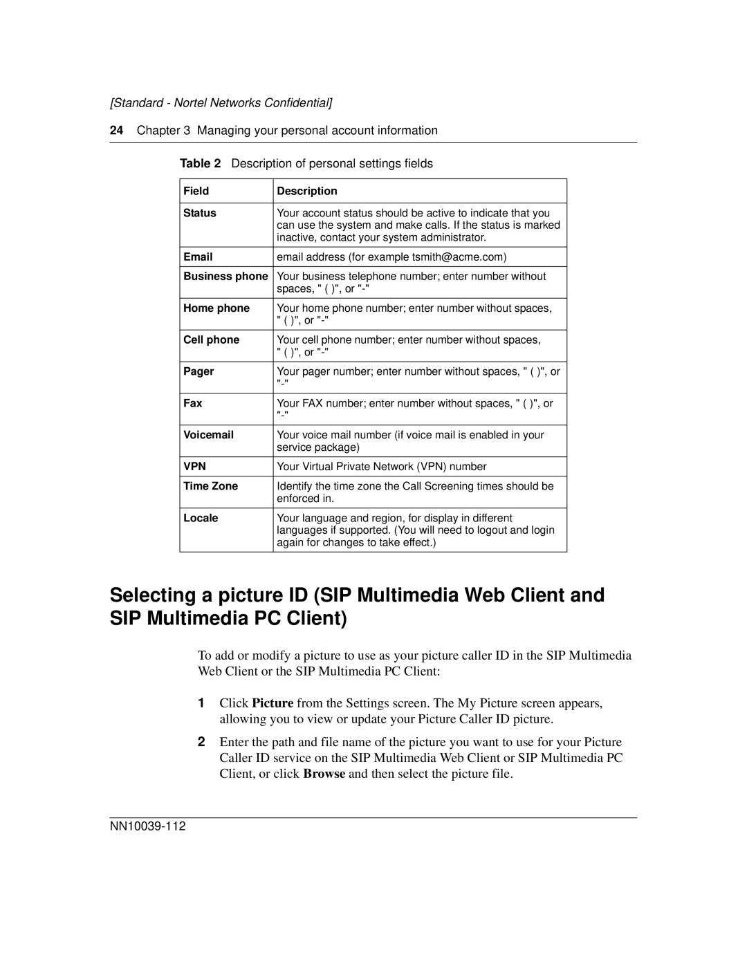 Nortel Networks MCP1.1 FP1 (2.02) manual Vpn 