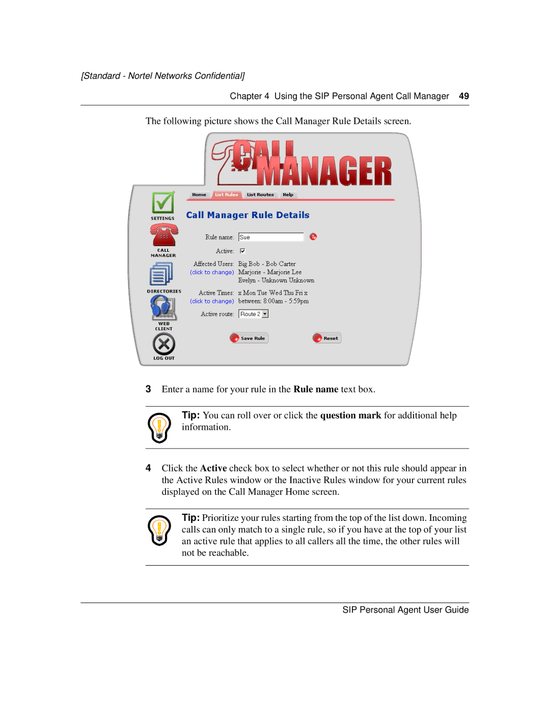 Nortel Networks MCP1.1 FP1 (2.02) manual Standard Nortel Networks Confidential 