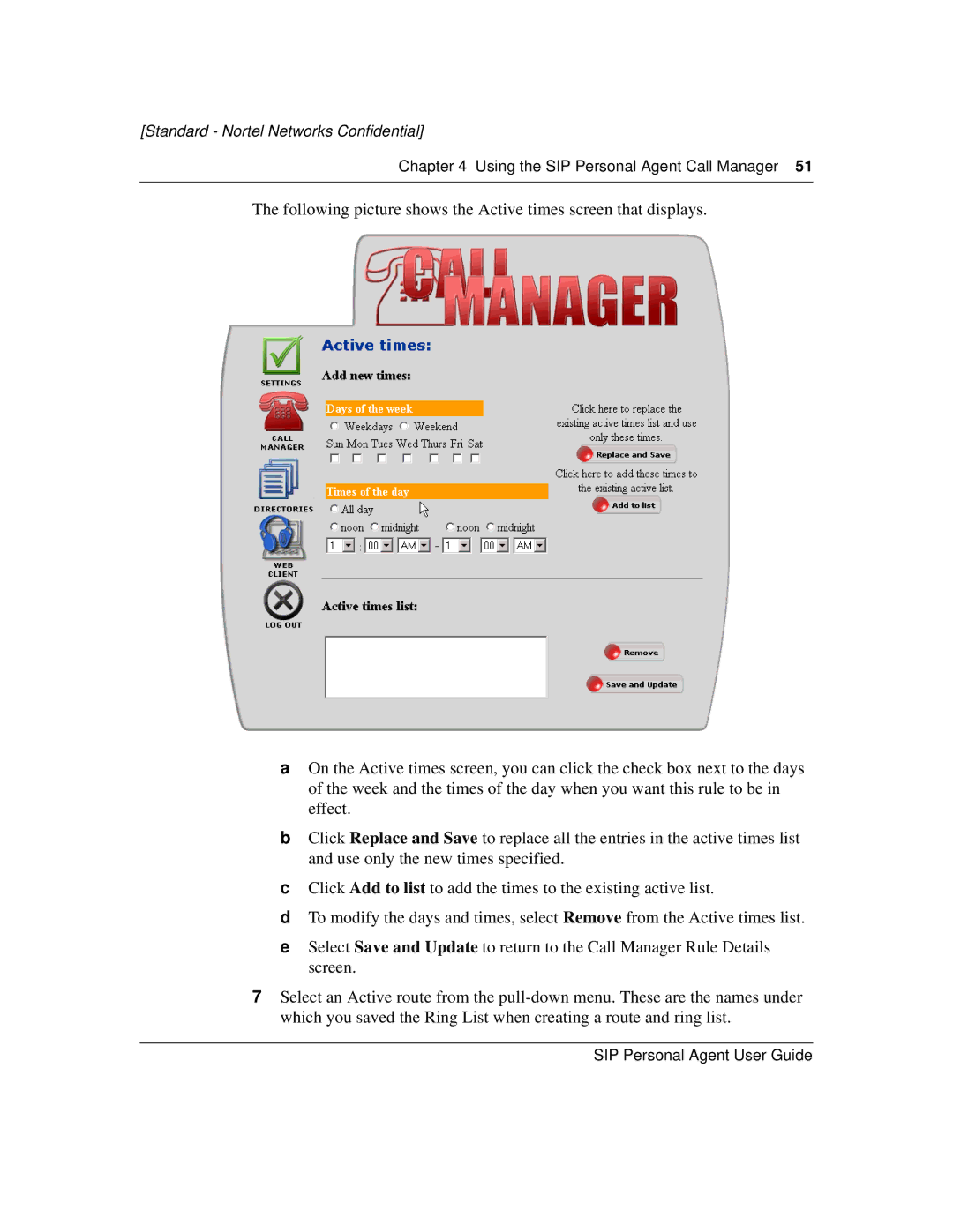 Nortel Networks MCP1.1 FP1 (2.02) manual Standard Nortel Networks Confidential 