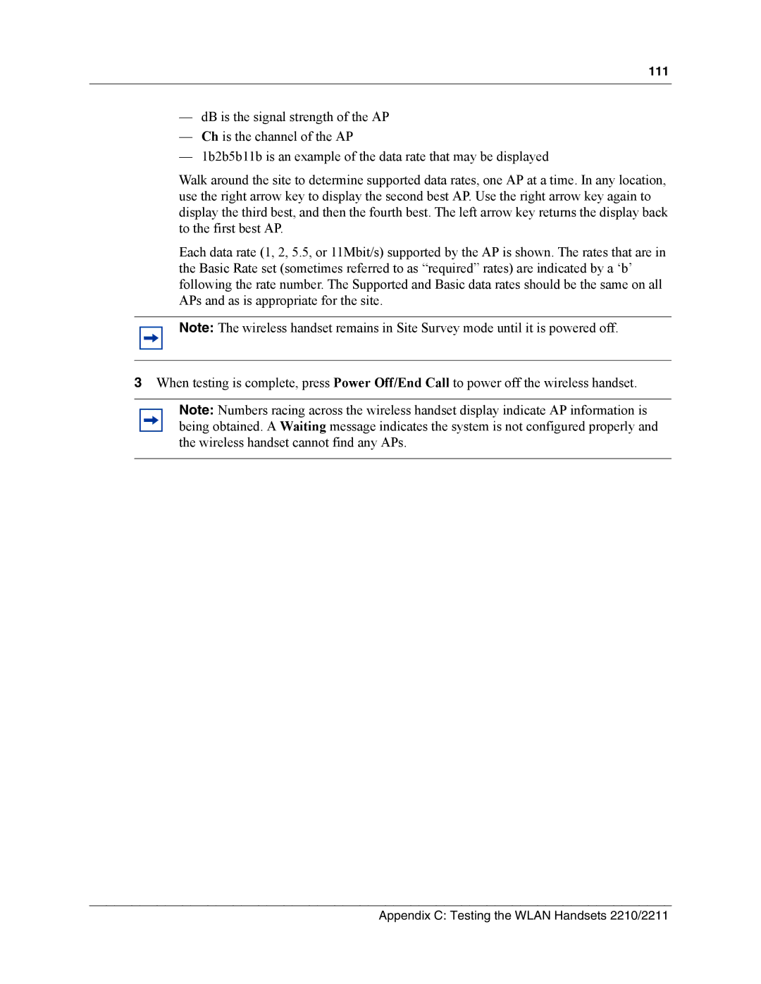 Nortel Networks MOG6xx, MOG7xx manual 111 