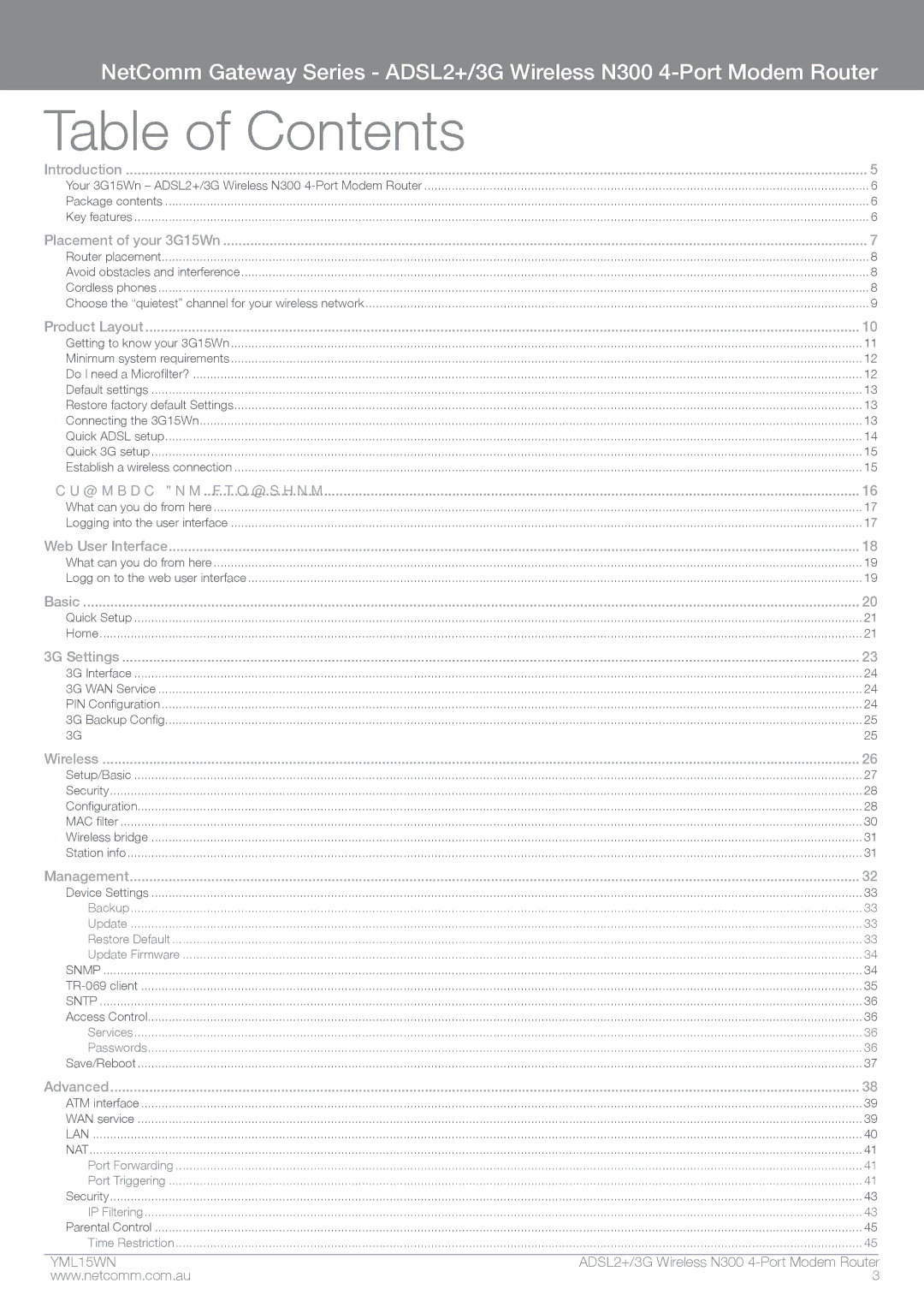 Nortel Networks N300 manual Table of Contents 