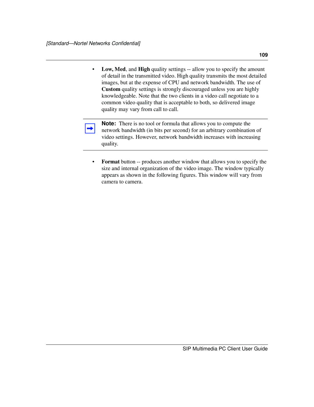 Nortel Networks NN10041-112 manual 109 