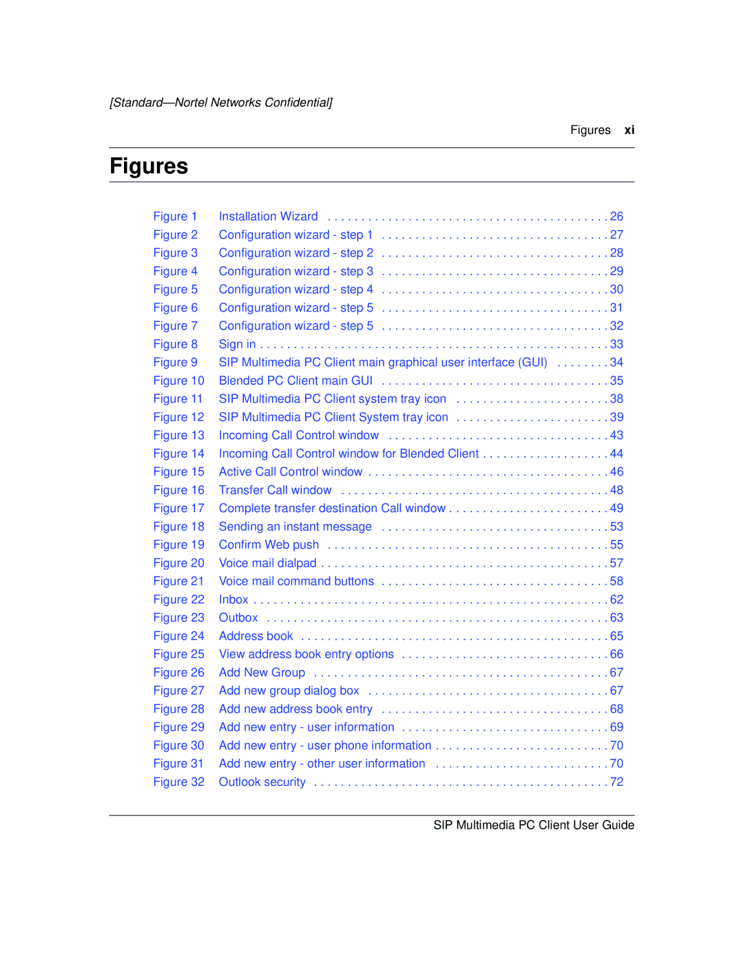 Nortel Networks NN10041-112 manual Figures 