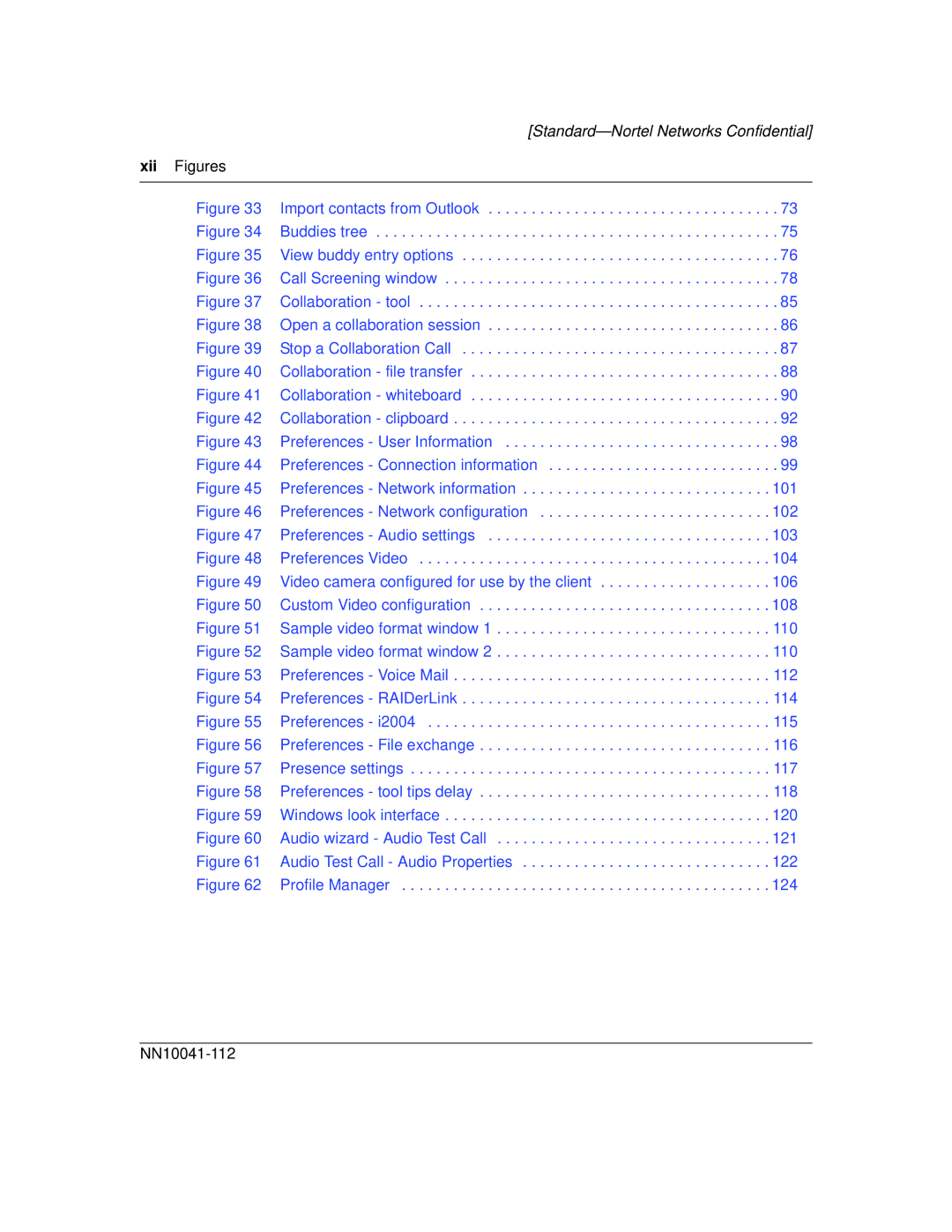 Nortel Networks NN10041-112 manual Import contacts from Outlook 