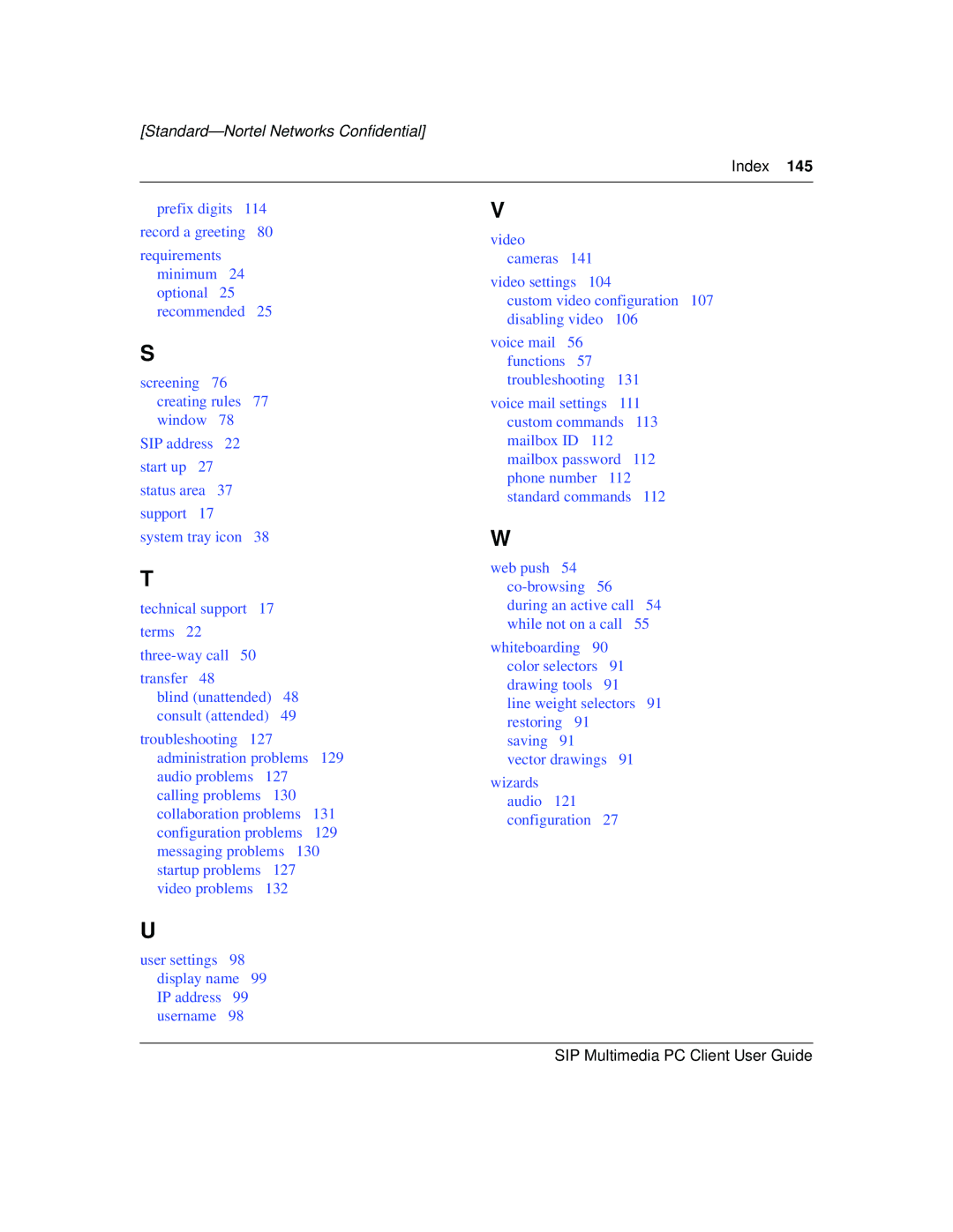 Nortel Networks NN10041-112 manual Functions 