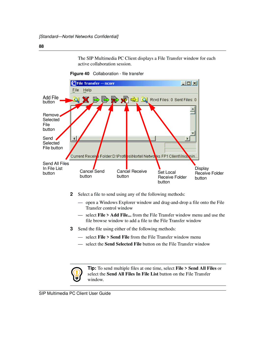 Nortel Networks NN10041-112 manual Add File 