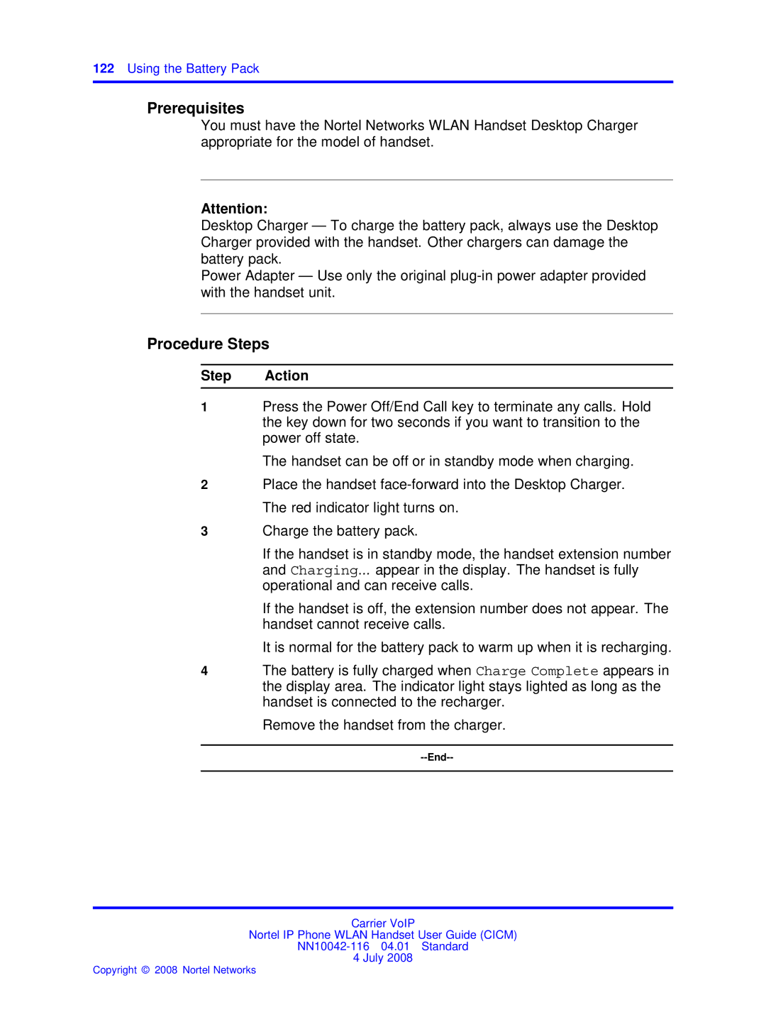 Nortel Networks NN10042-116 manual Prerequisites 